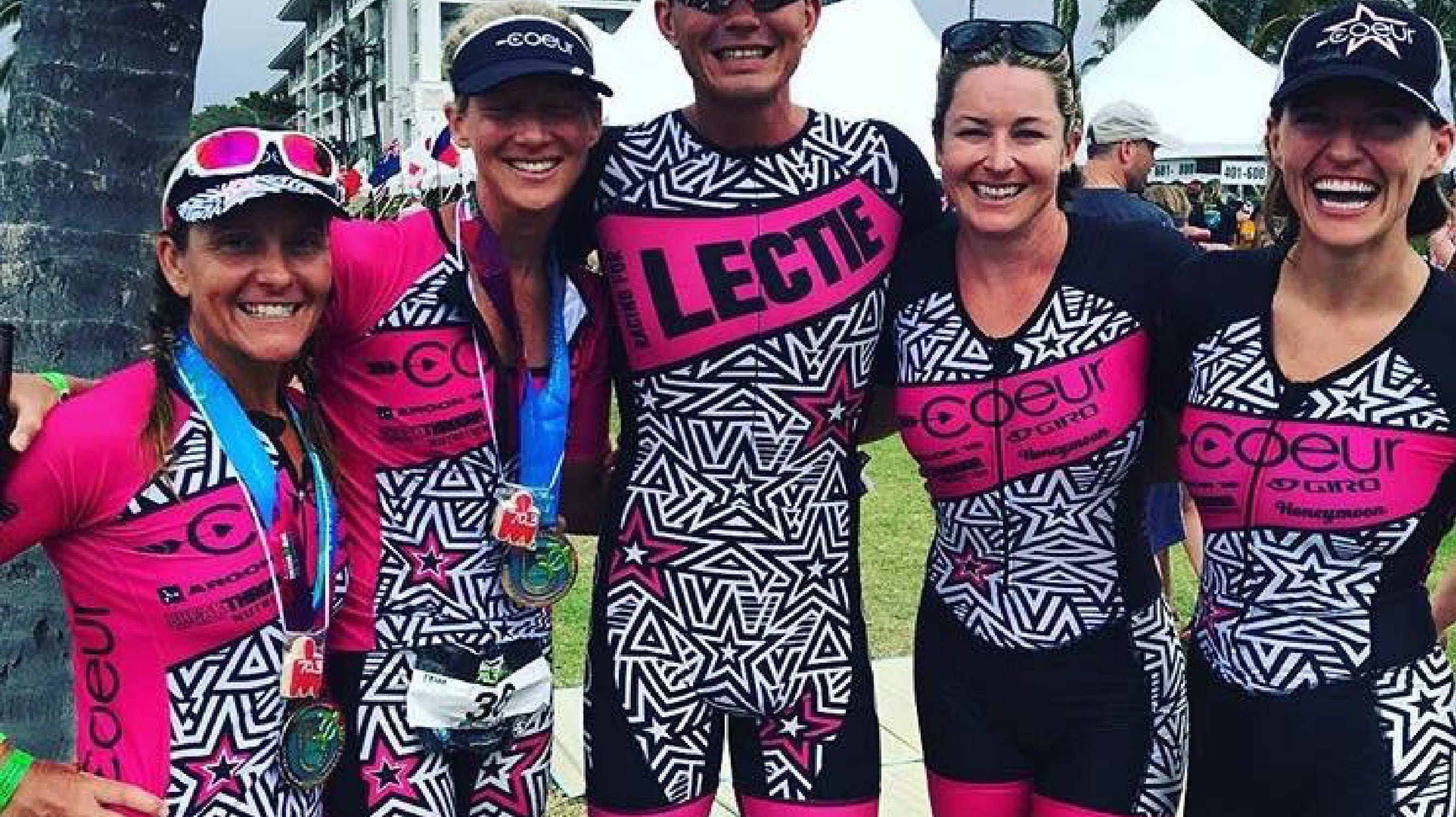 Scott and four women