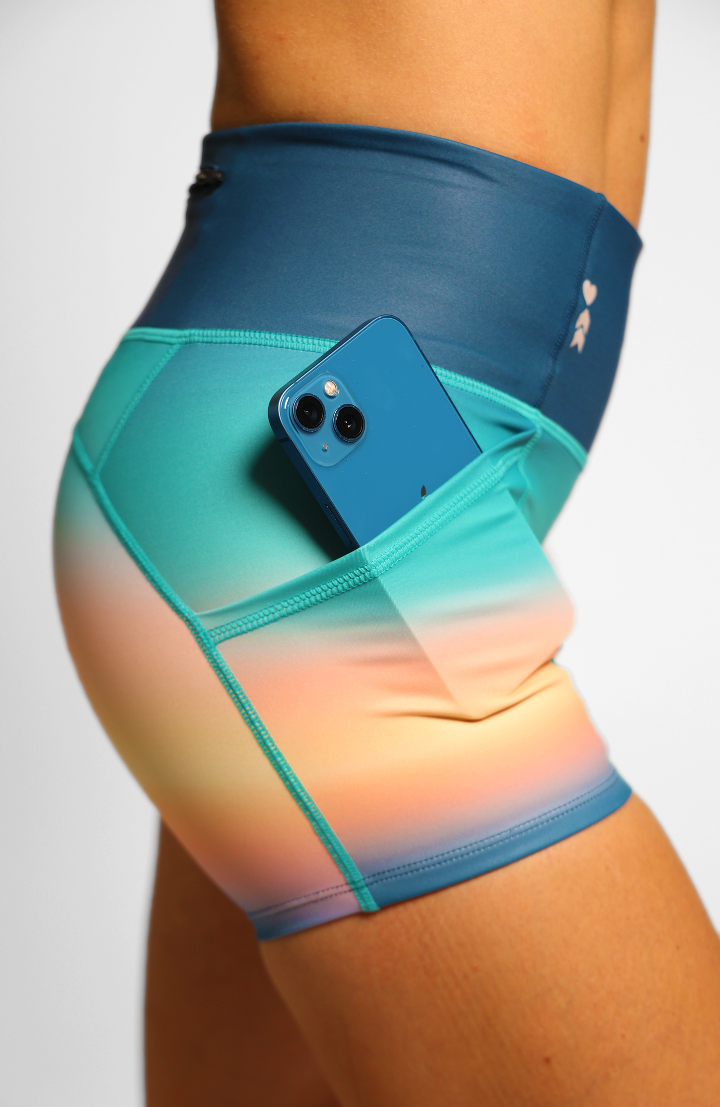 Coeur Sports 3 inch fitted run short Solar Flare 3" Fitted Run Shorts