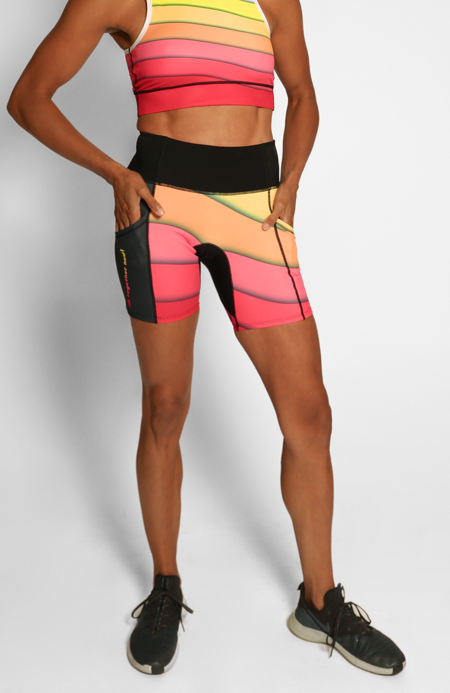 Coeur Sports 5 inch fitted run short All Together Collection 23 Fitted Run Shorts
