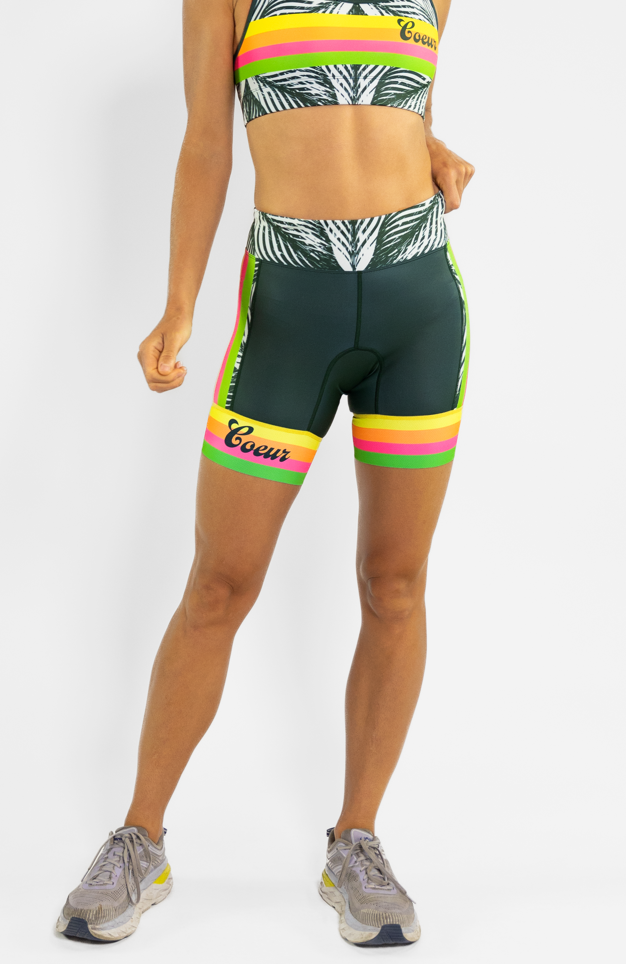 Coeur Sports 5 inch Powerband Tri Short Kanoa Women's 5" Triathlon Shorts