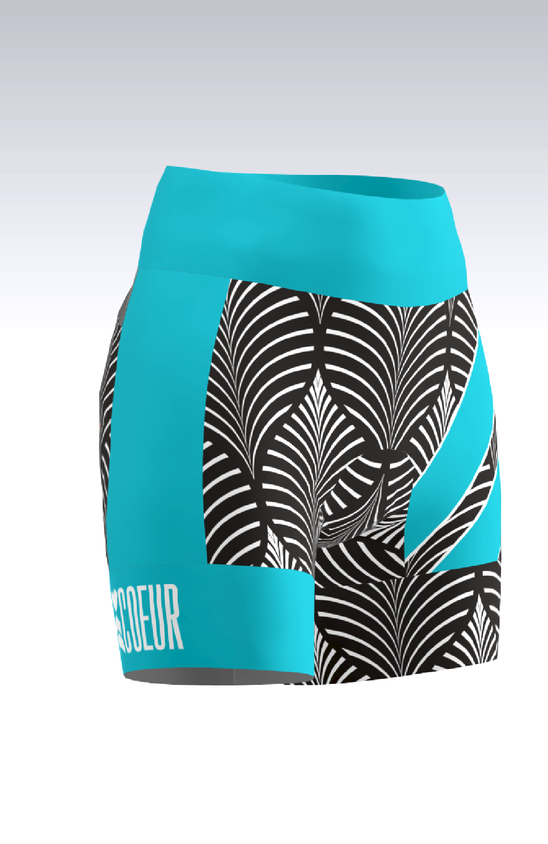 Coeur Sports 5 inch Powerband Tri Short PRESALE! Filigree Women's 5" Triathlon Shorts