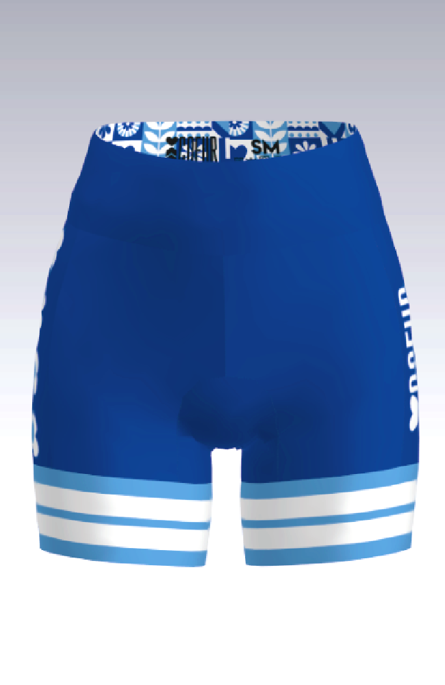 Coeur Sports 5 inch Powerband Tri Short PRESALE! Kalevala Women's 5" Triathlon Shorts