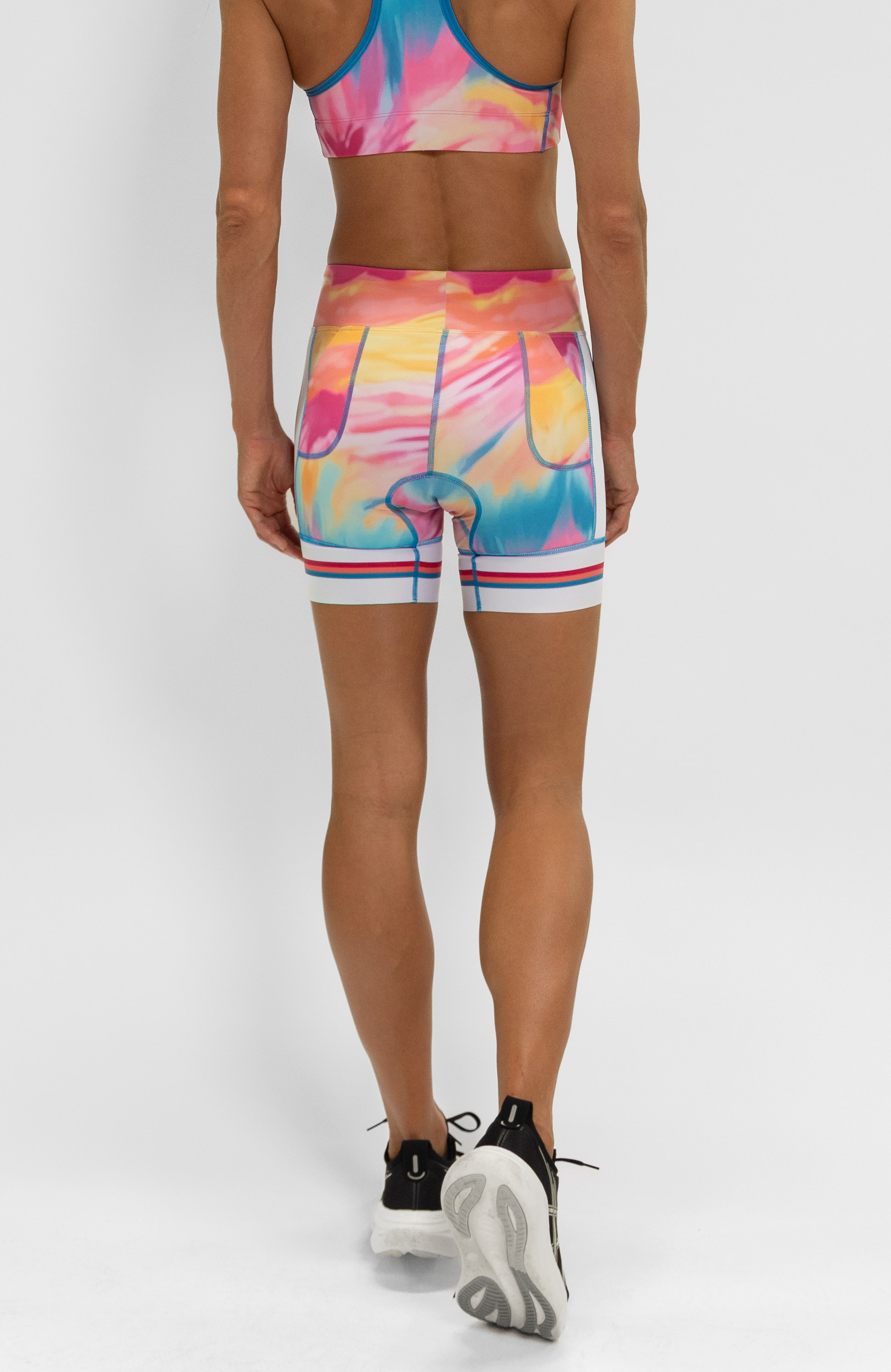 Coeur Sports 5 inch Powerband Tri Short Women's 5" Triathlon Short in Aloha