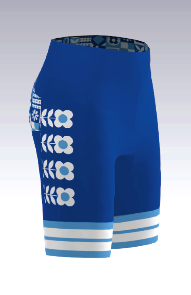 Coeur Sports 8 Inch Powerband Tri Short PRESALE! Kalevala Women's 8" Triathlon Shorts