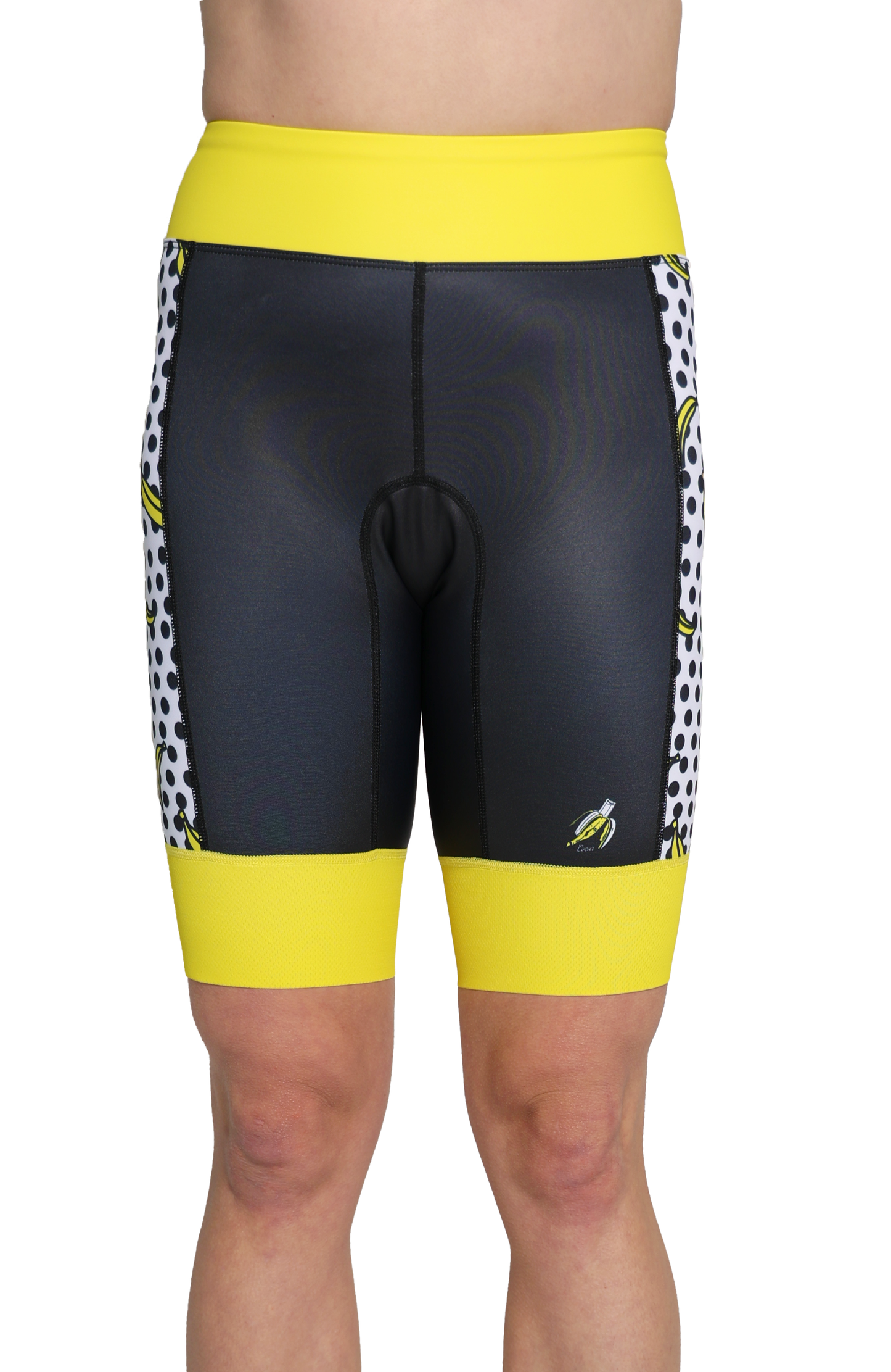 Coeur Sports 8 Inch Powerband Tri Short Velvet Banana Women's 8" Triathlon Shorts