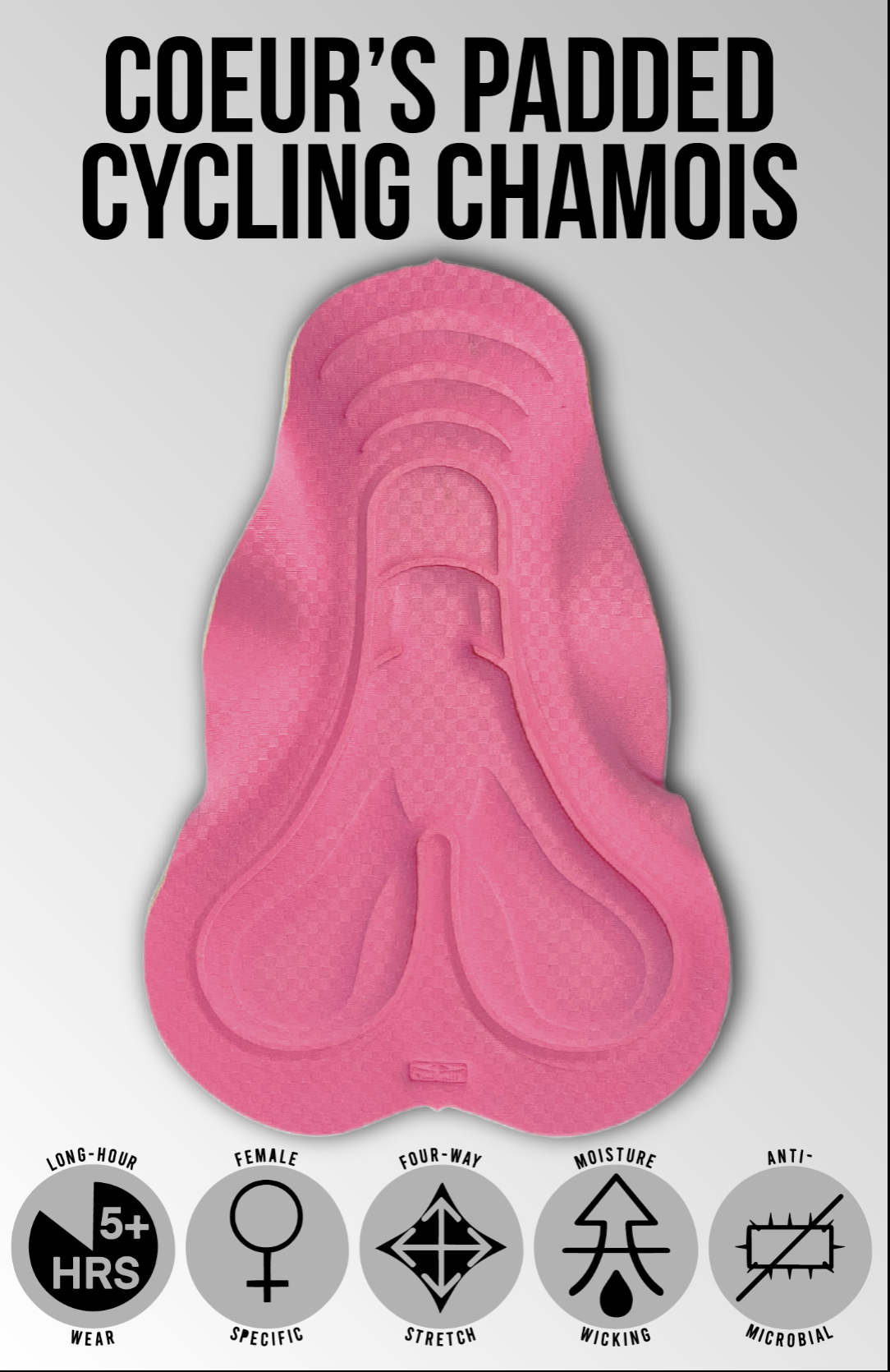 Coeur Sports Bib Short Women's Cycling Bibs in Turquoise