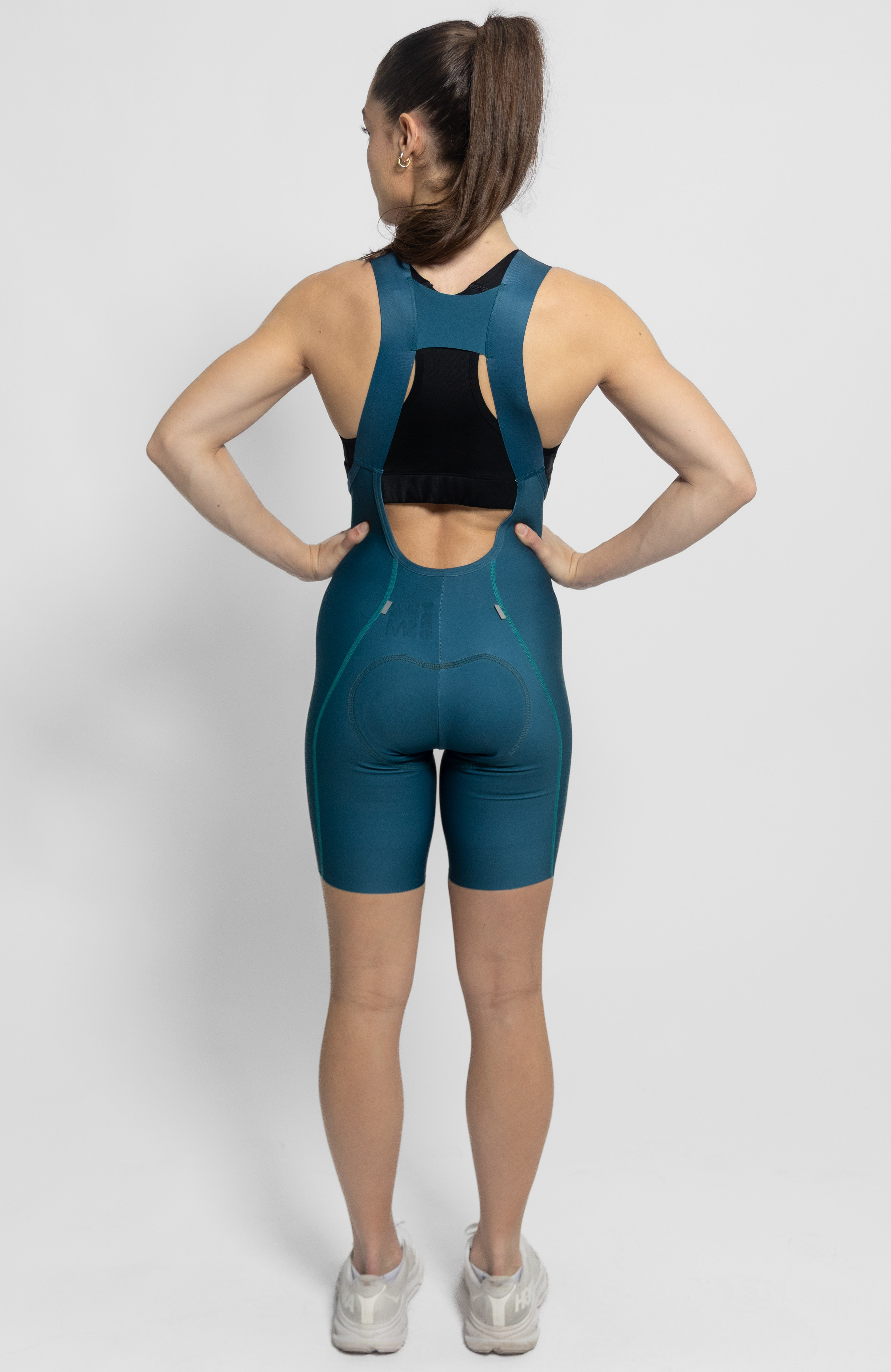 Coeur Sports Bib Short Women's EZ Drop Cycling Bibs in Marine