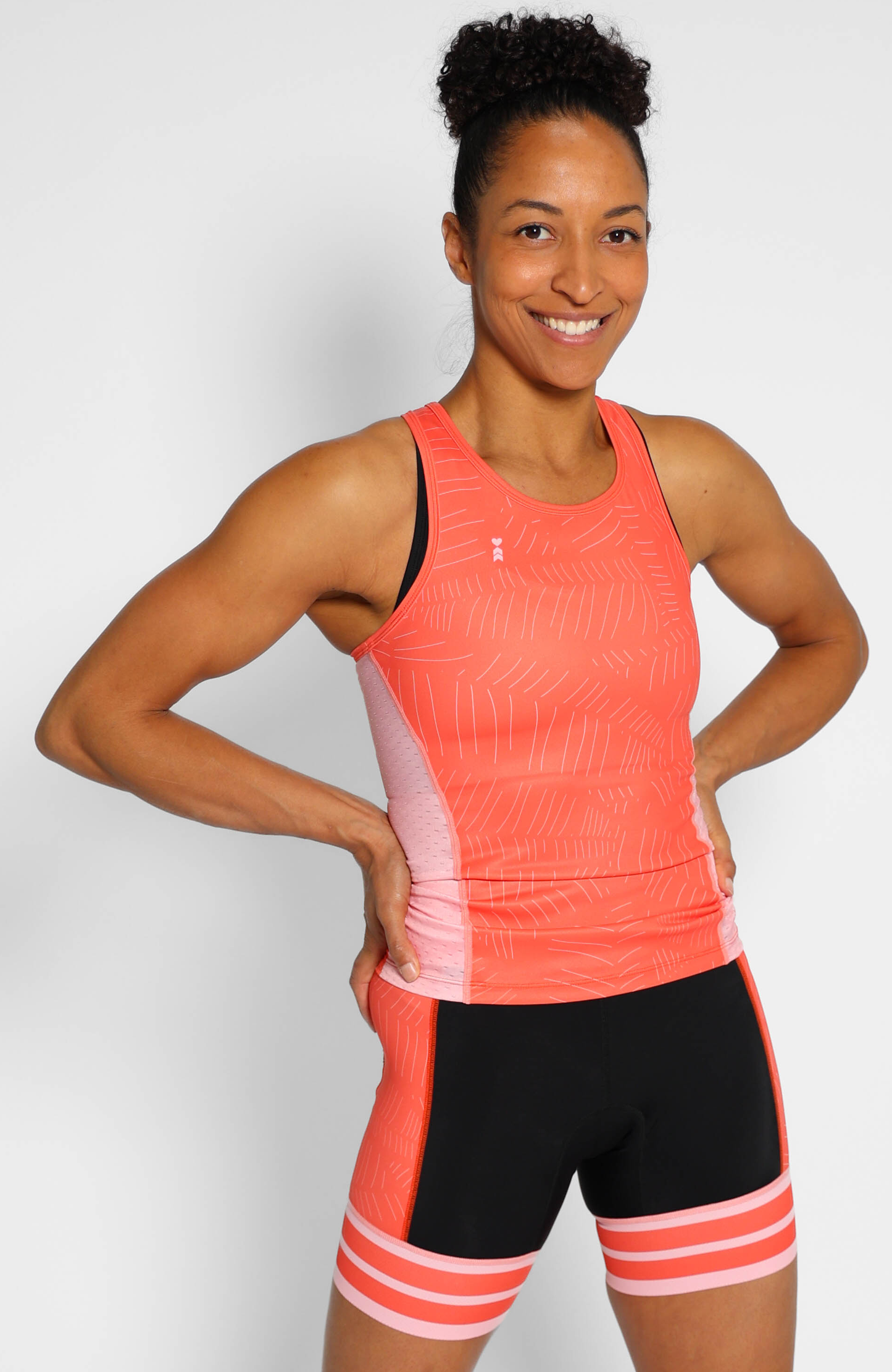 Coeur Sports Braless Tri Tank Coraline Women's Braless Triathlon Tank
