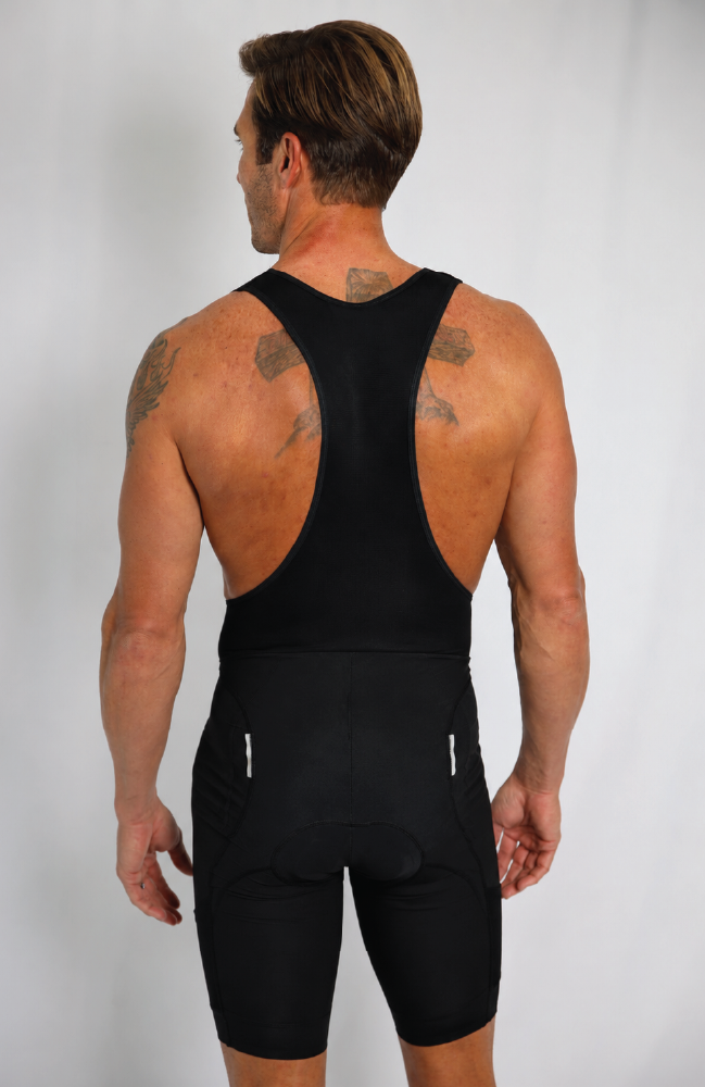 Coeur Sports Cycling Jersey Quantum Cycling Bibs In Black