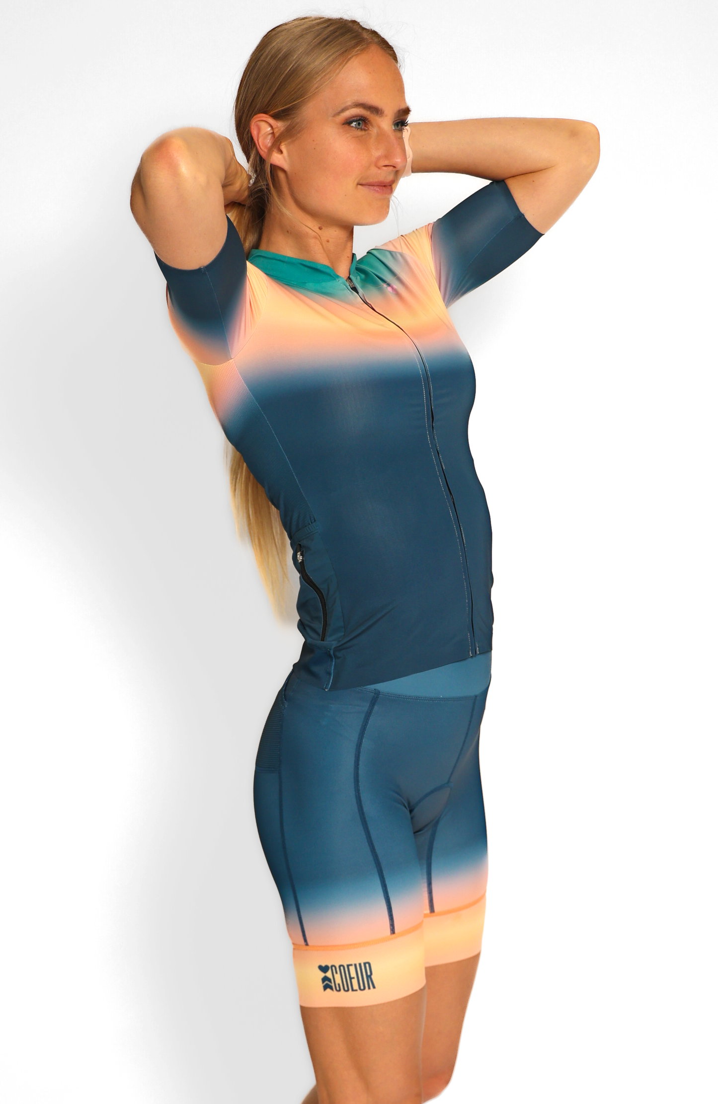 Coeur Sports Cycling Jersey Solar Flare Women's Cycling Jersey