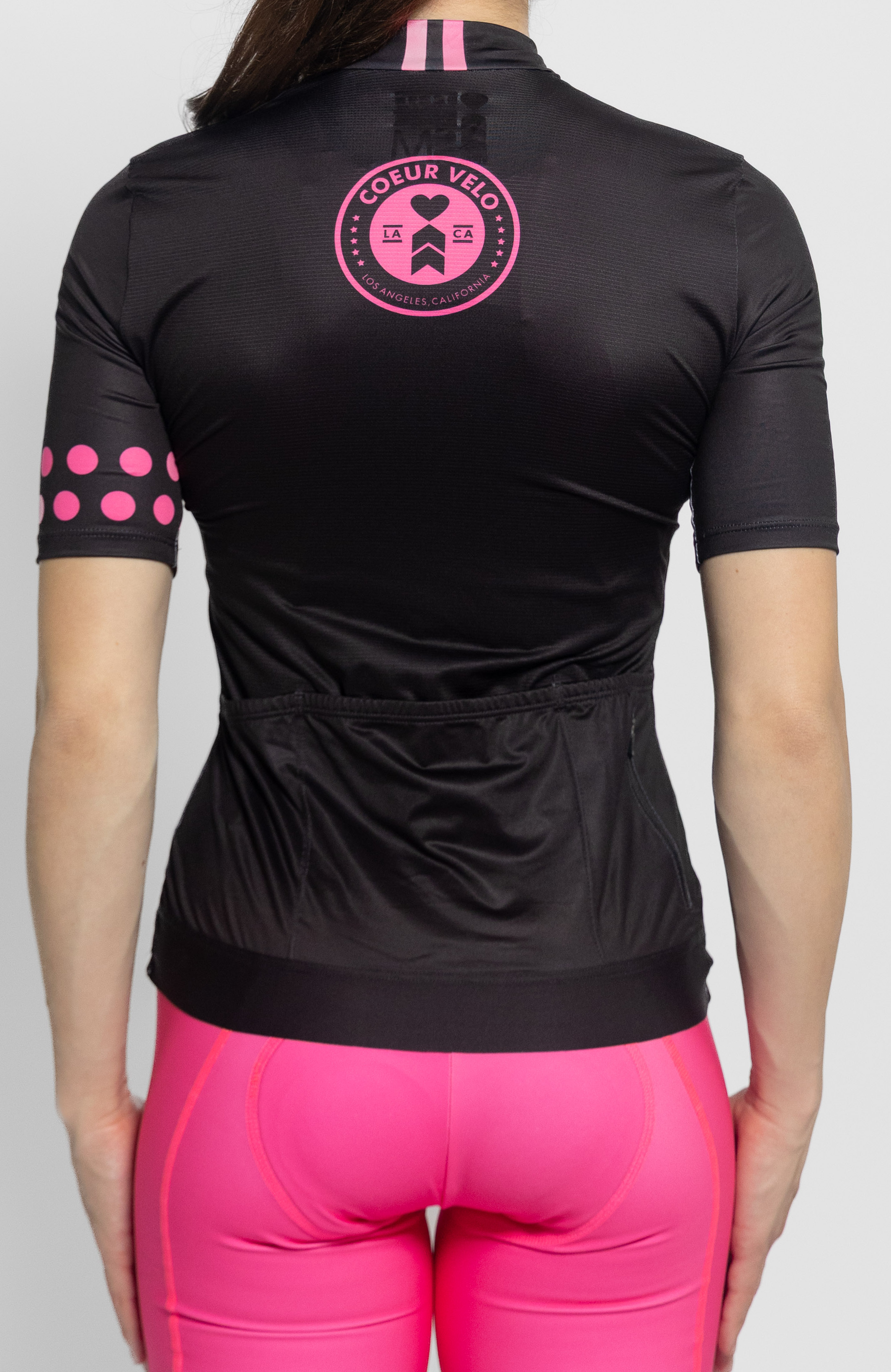 Coeur Sports Cycling Jersey Women's Cycling Jersey in Cherry Velo