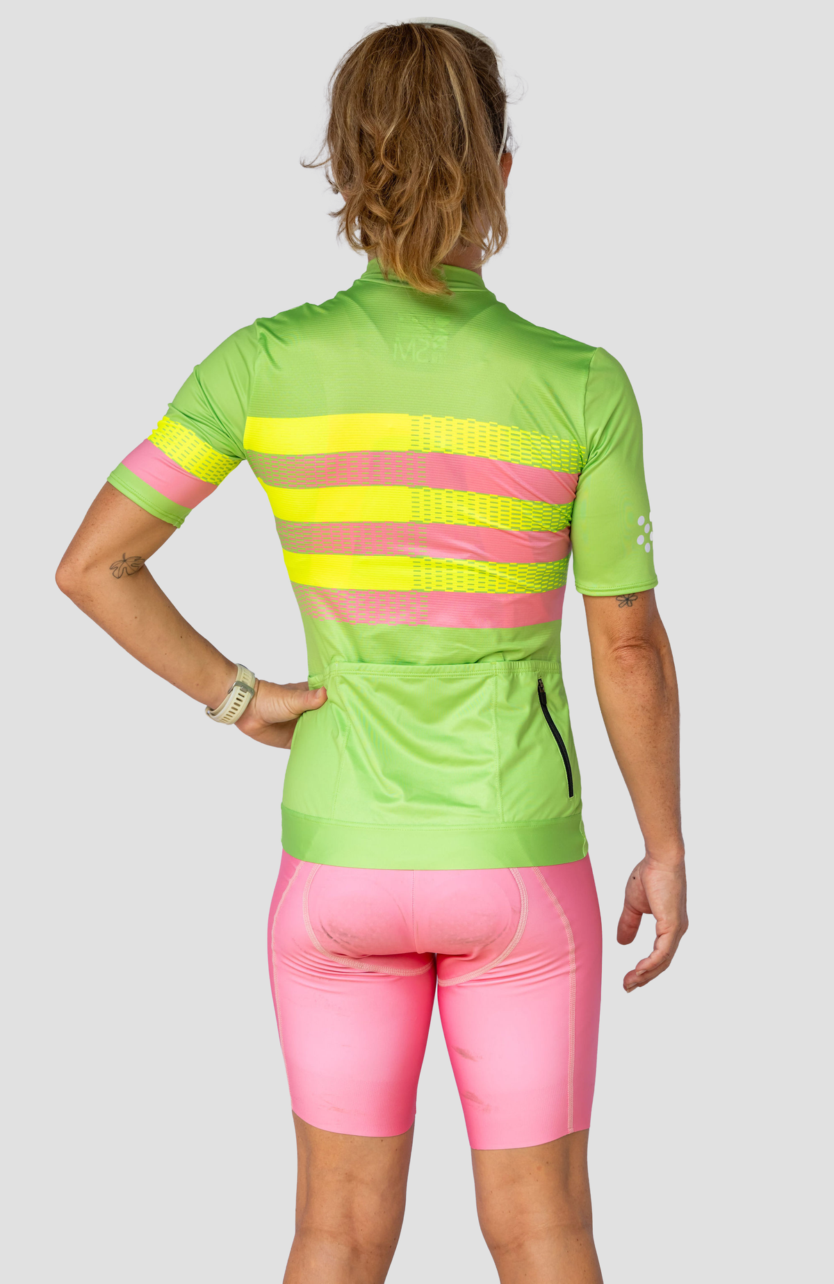 Coeur Sports Cycling Jersey Women's Cycling Jersey in Honeysuckle