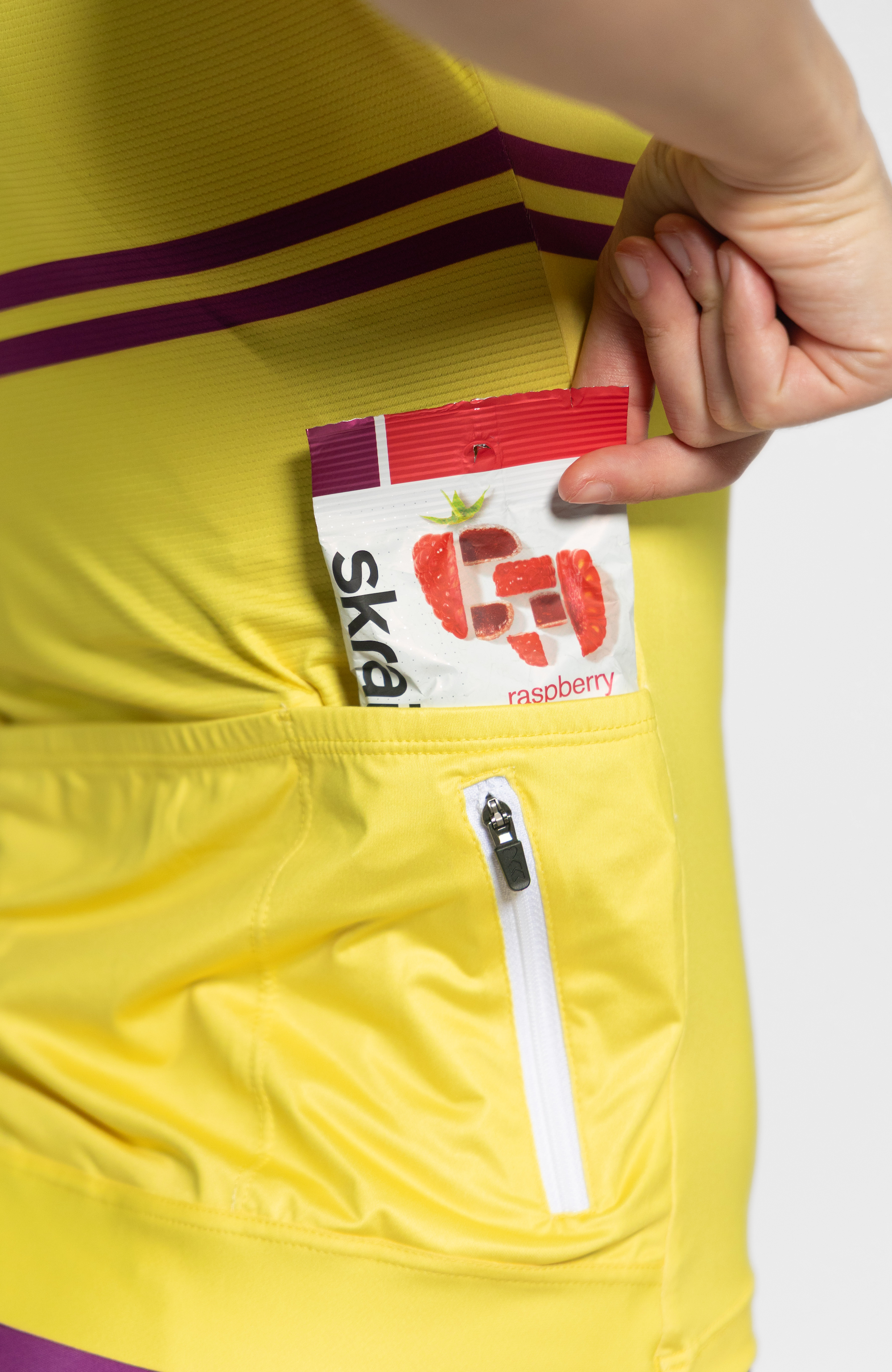 Coeur Sports Cycling Jersey Women's Cycling Jersey in Lemon Velo