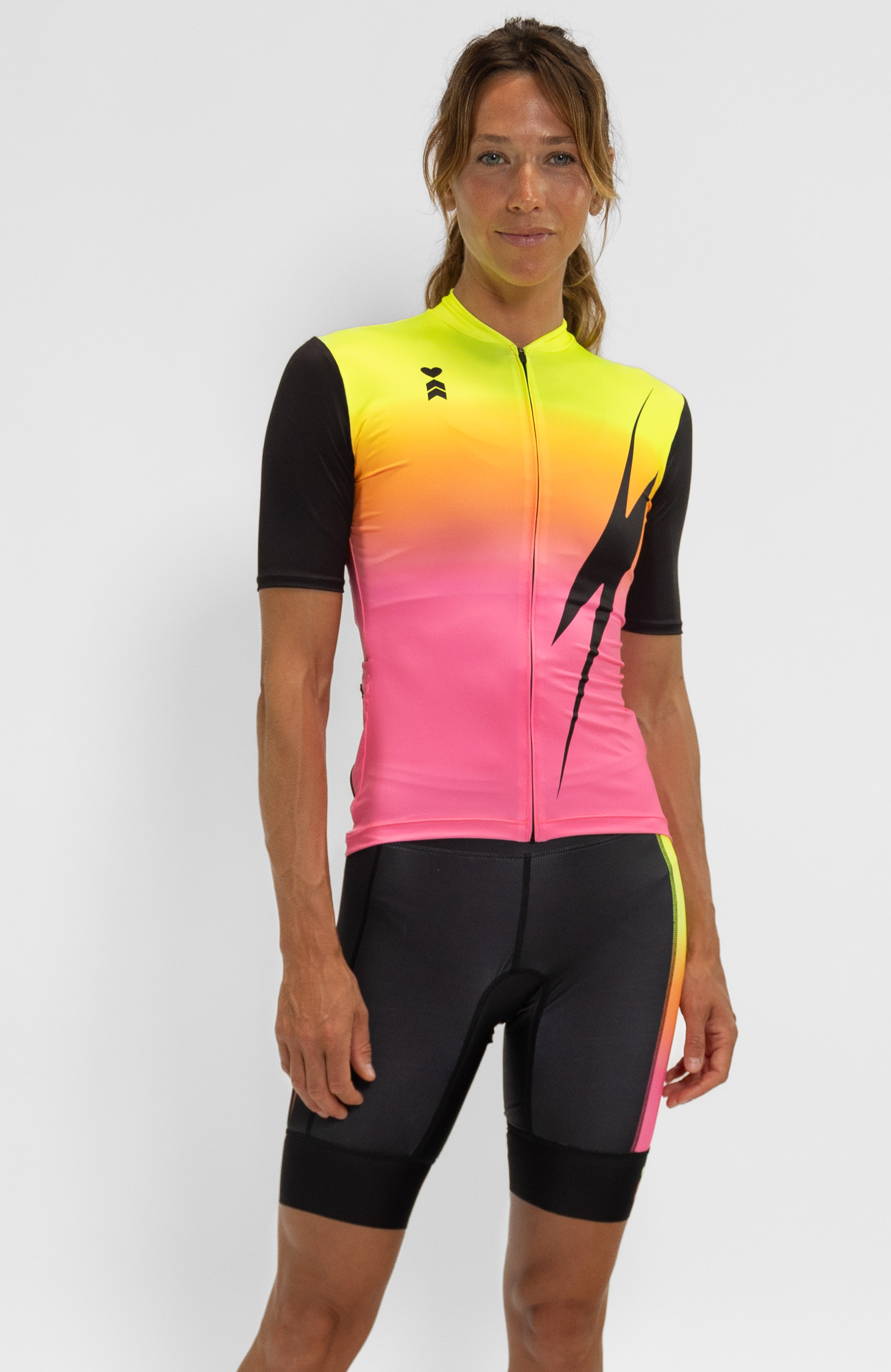 Coeur Sports Cycling Jersey Women's Cycling Jersey in Voltage