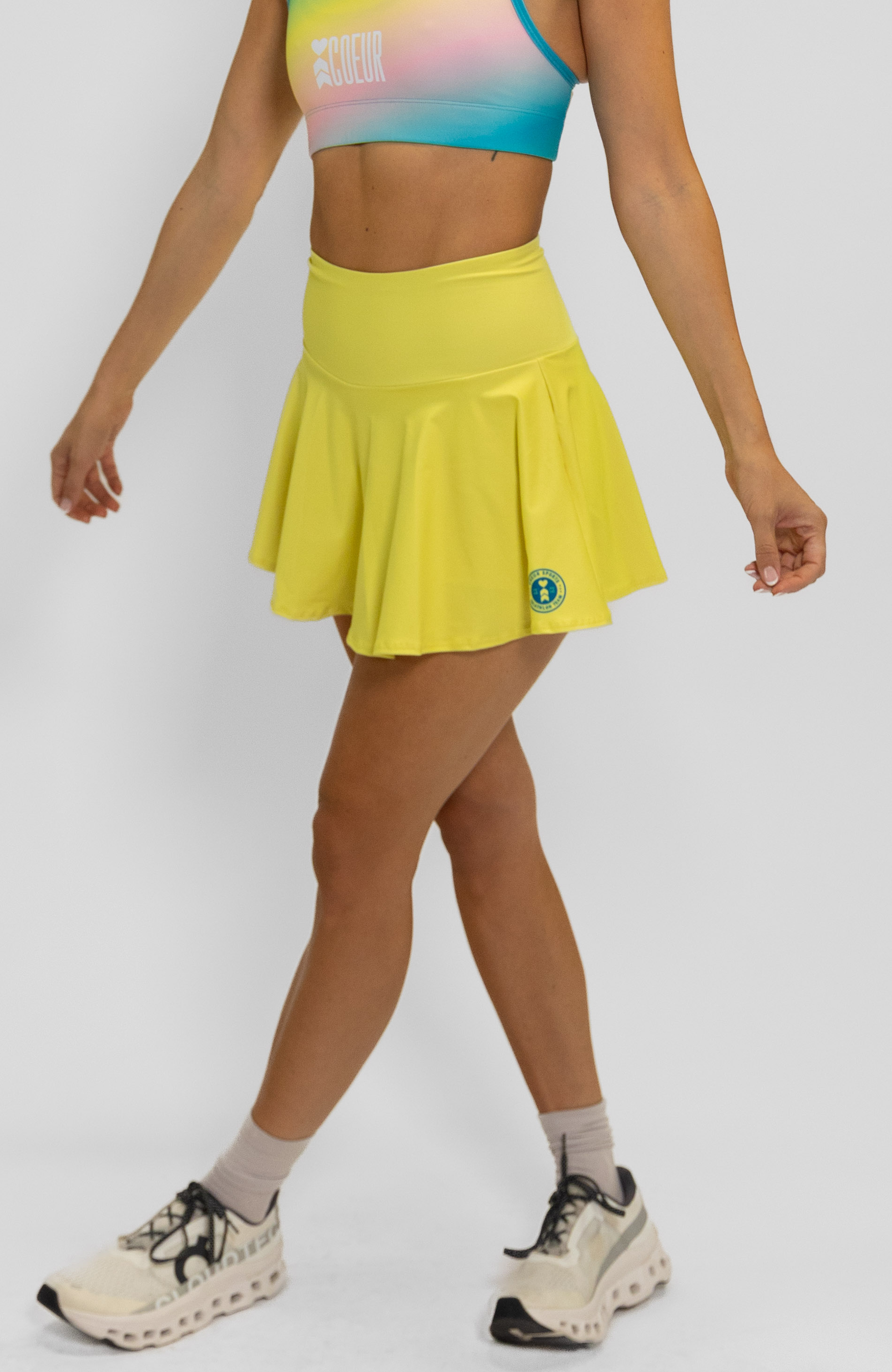 Coeur Sports Fitness Skirt The Stride Skirt in Team 26