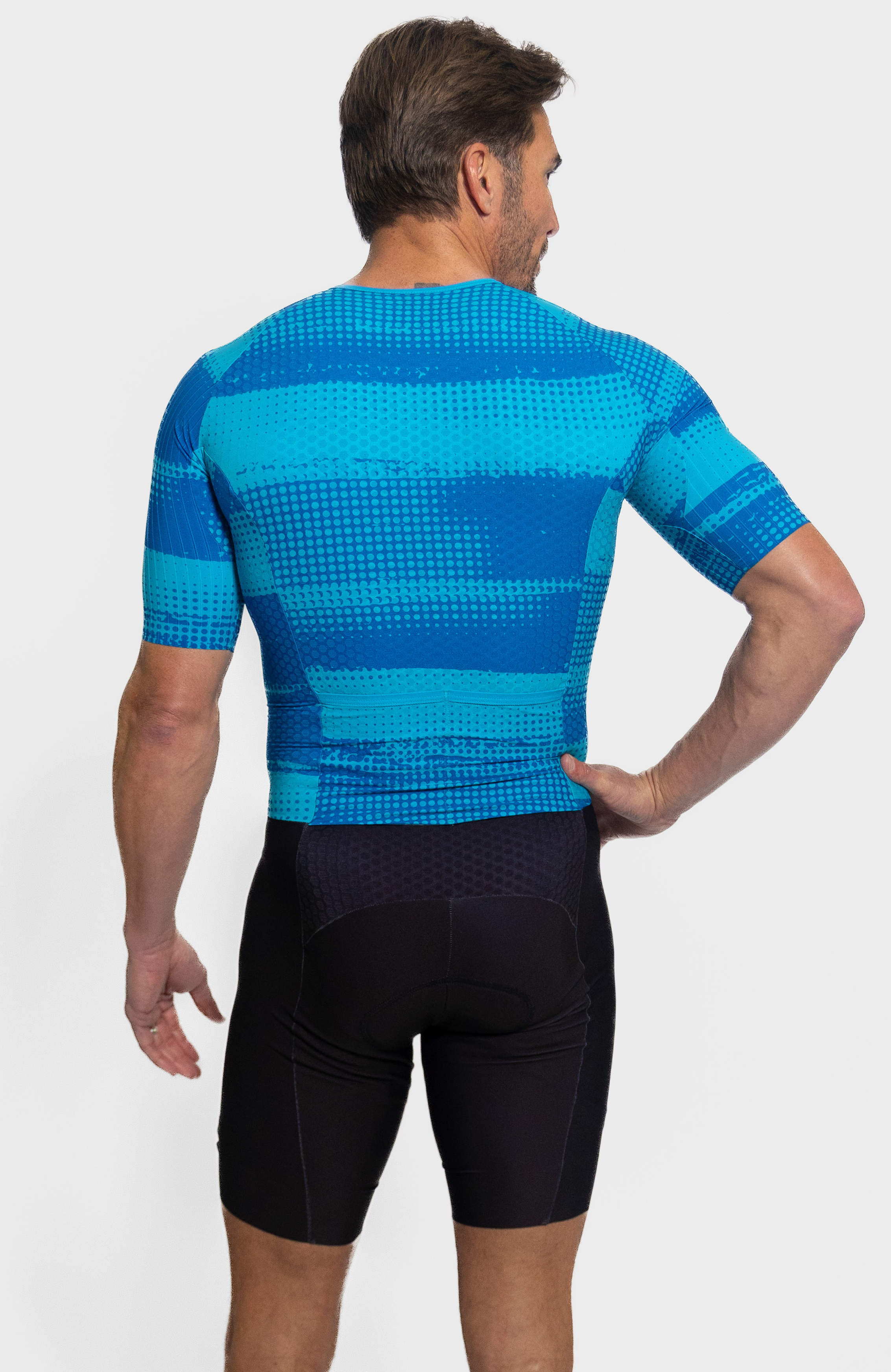 Coeur Sports MENS TRI SUIT SEPARATING ZIPPER Shadowblade Tri Suit in Reverb