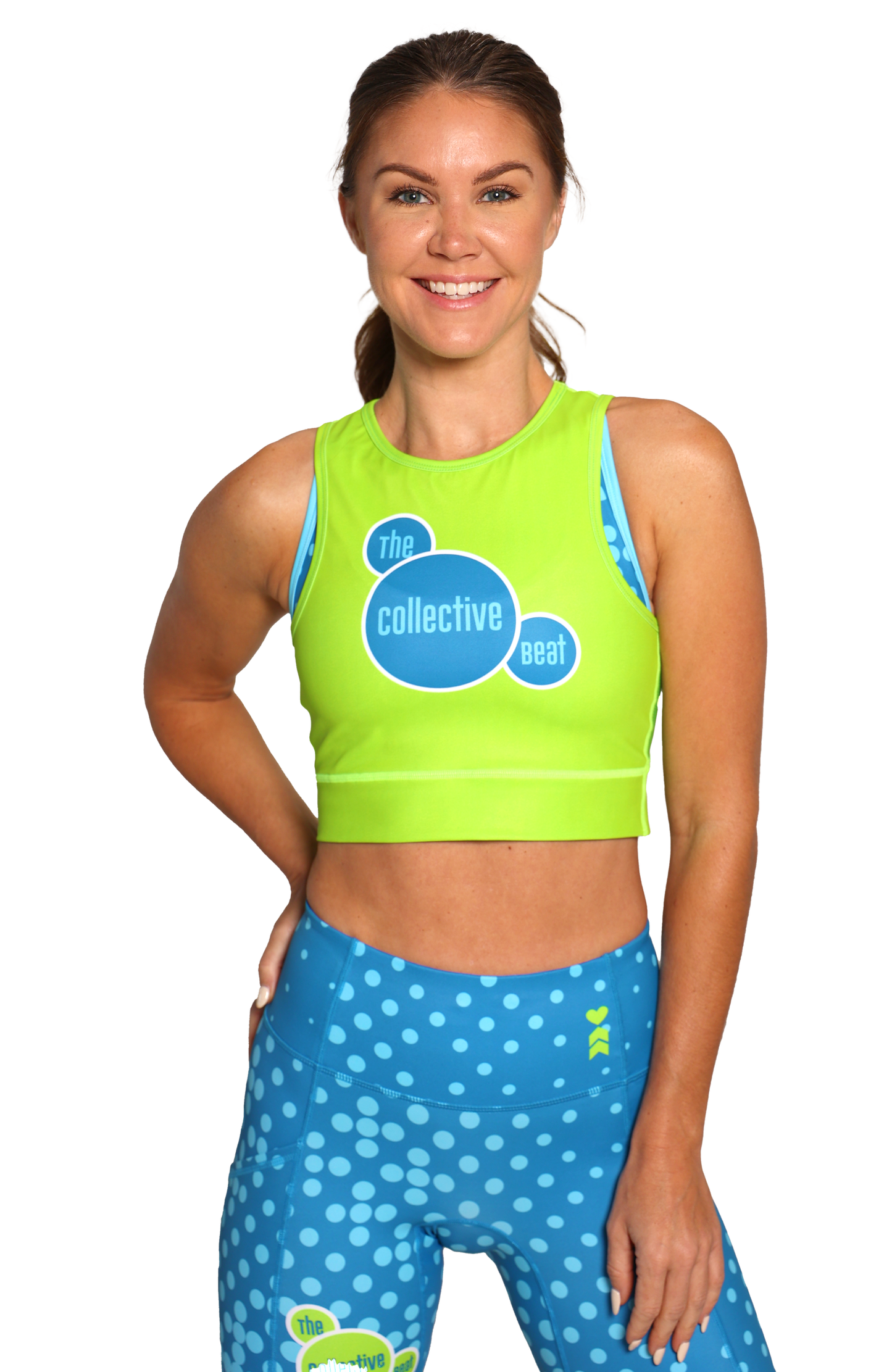 Coeur Sports Run Crop Top PRESALE! Collective Beat 23 Women's Running Tech Crop Top