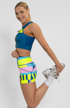 Coeur Sports Run Crop Top Run Tech Crop in Flagship