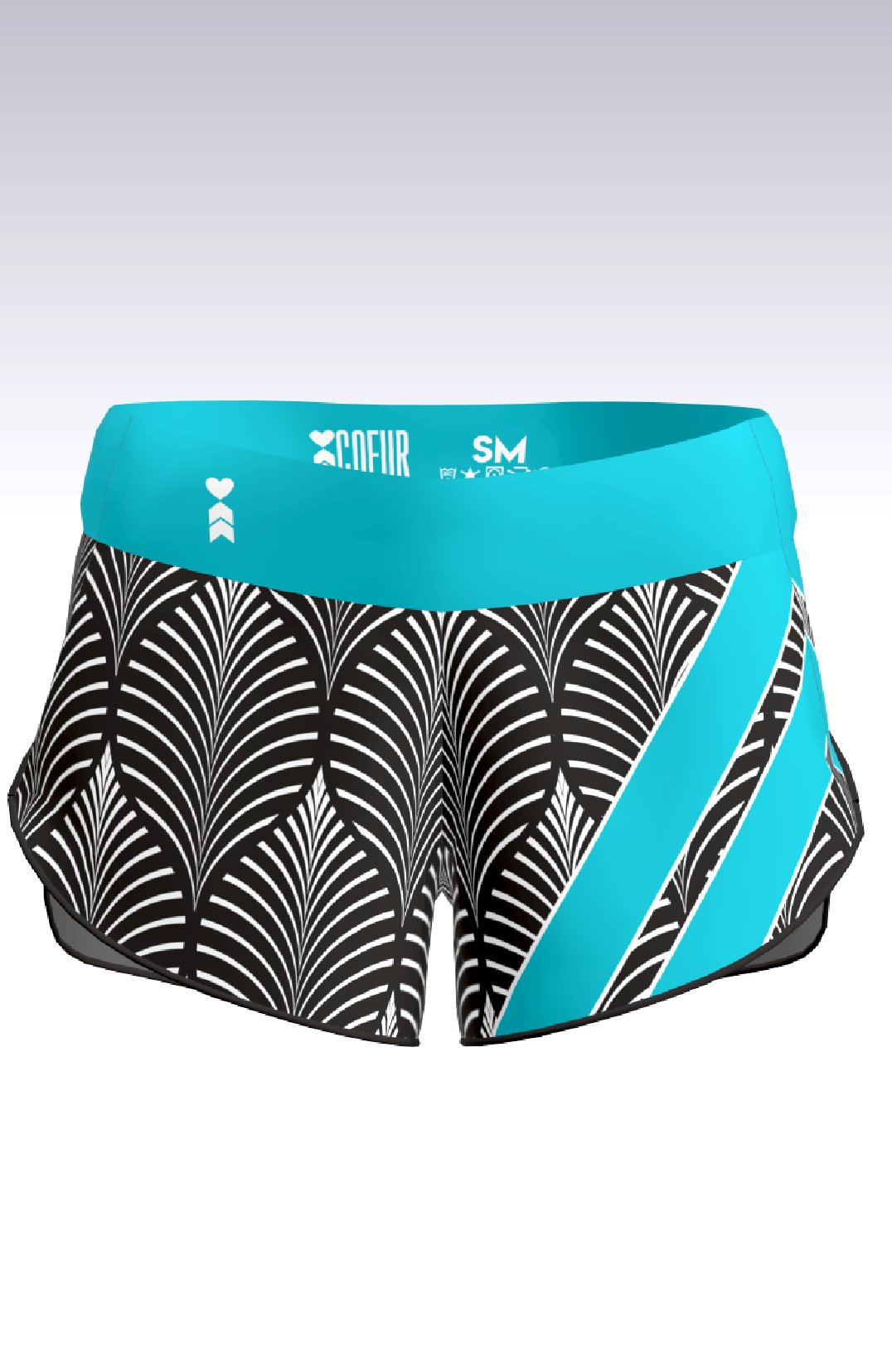 Coeur Sports Run Short PRESALE! Filigree Women's Running Shorts