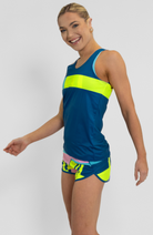 Coeur Sports Run Tank Women's Running Singlet in Flagship