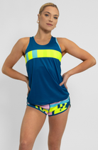 Coeur Sports Run Tank Women's Running Singlet in Flagship