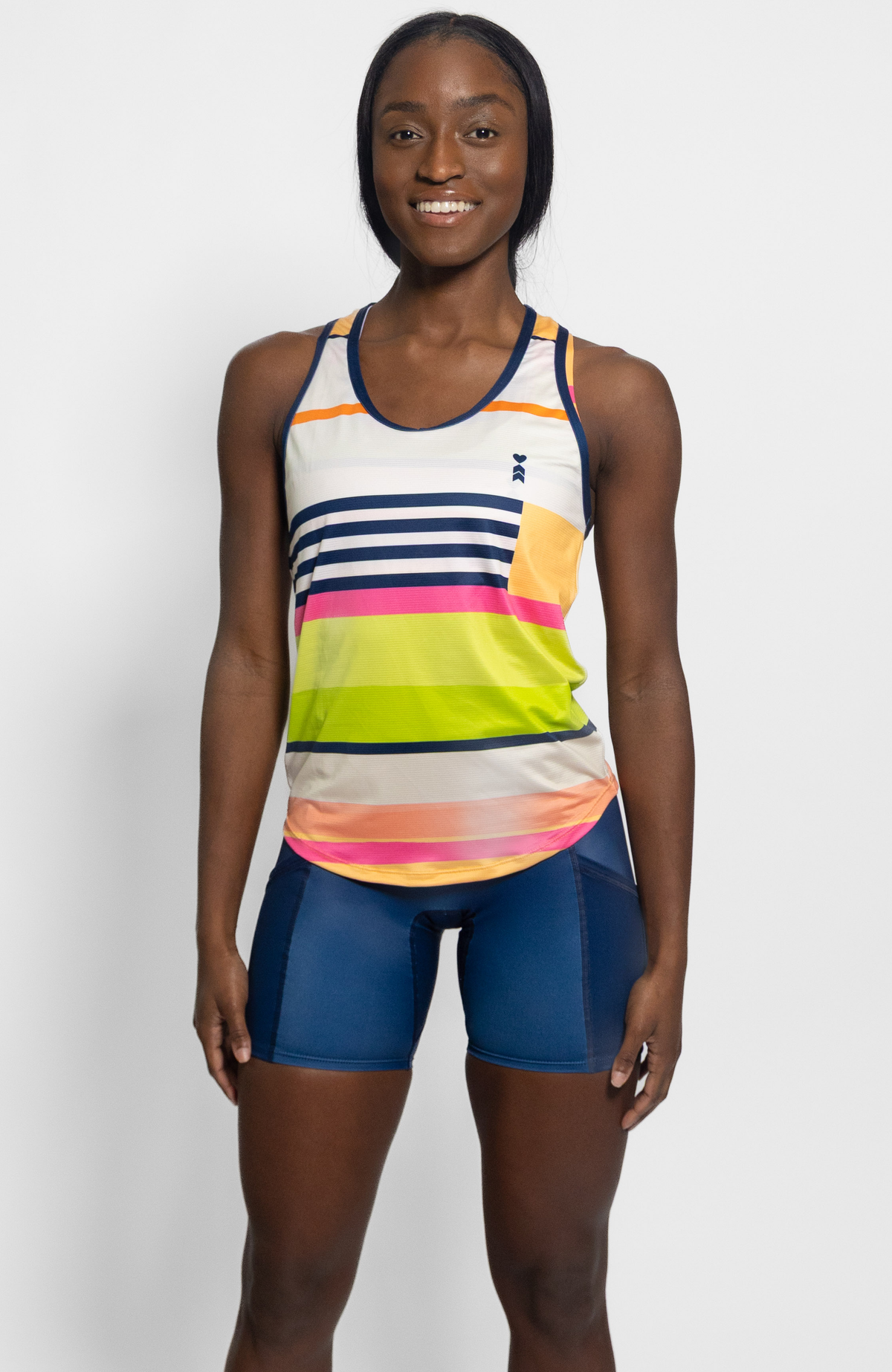 Coeur Sports Run Tank Women's Running Tank in Meridian