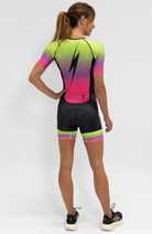 Coeur Sports Sleeved Tri Suit Sleeved Trisuit in Voltage