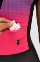 Coeur Sports Sleeved Tri Suit Sleeveless Trisuit in Voltage