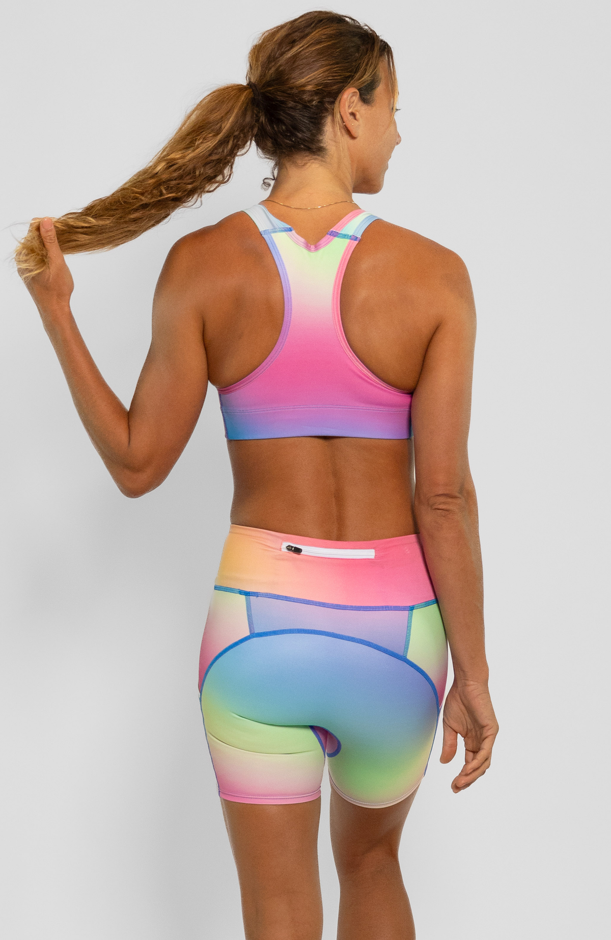 Coeur Sports Sports Bra Pocket Sports Bra in Euphoria