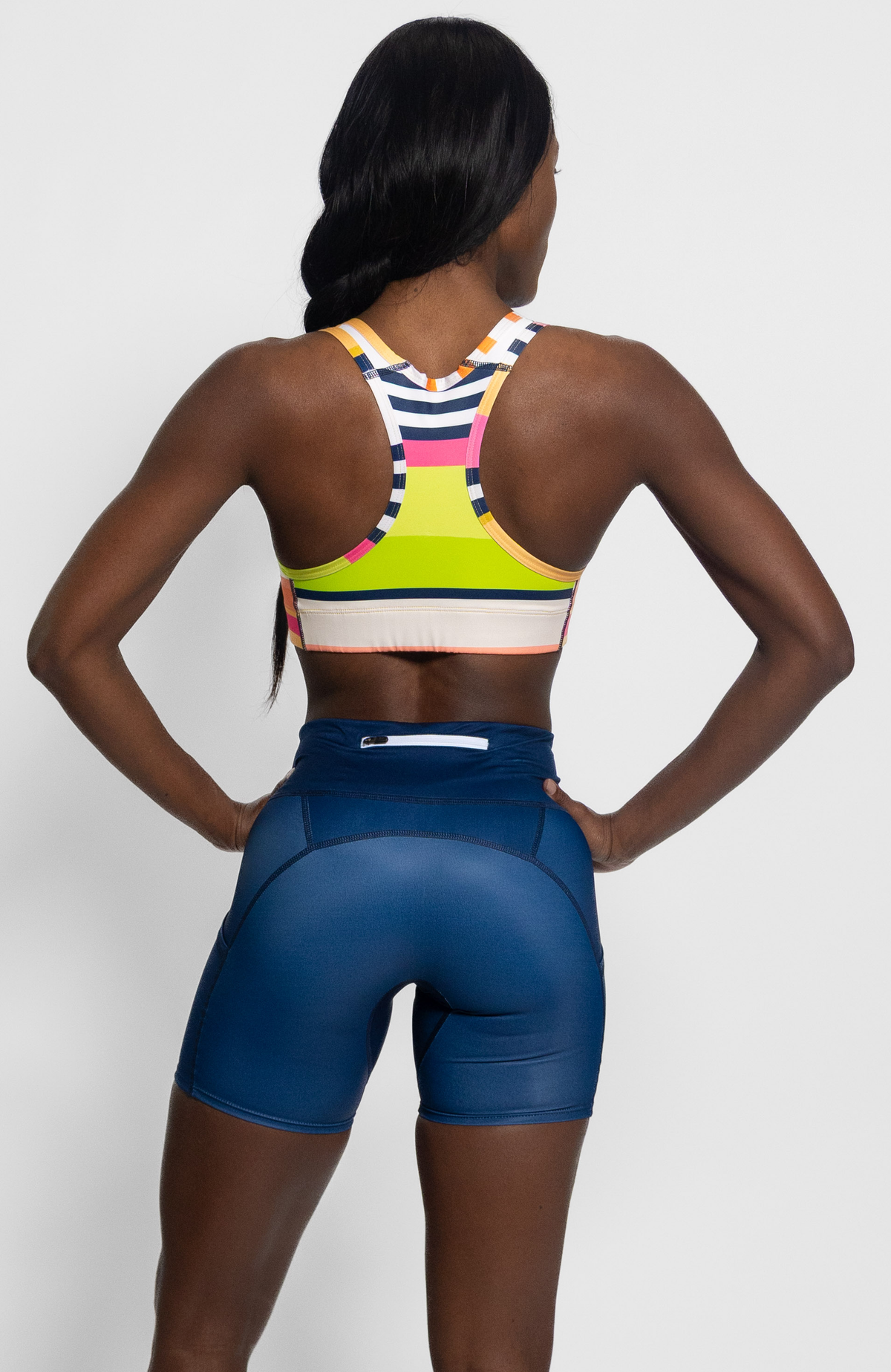 Coeur Sports Sports Bra Pocket Sports Bra in Meridian