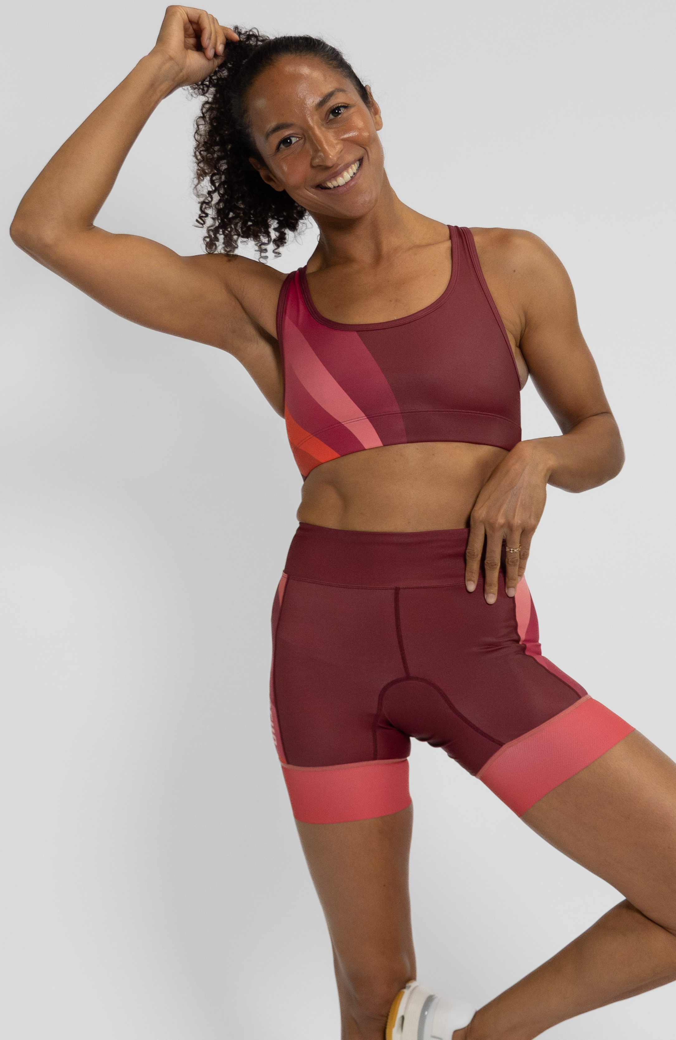 Coeur Sports Sports Bra Pocket Sports Bra in Sunburst