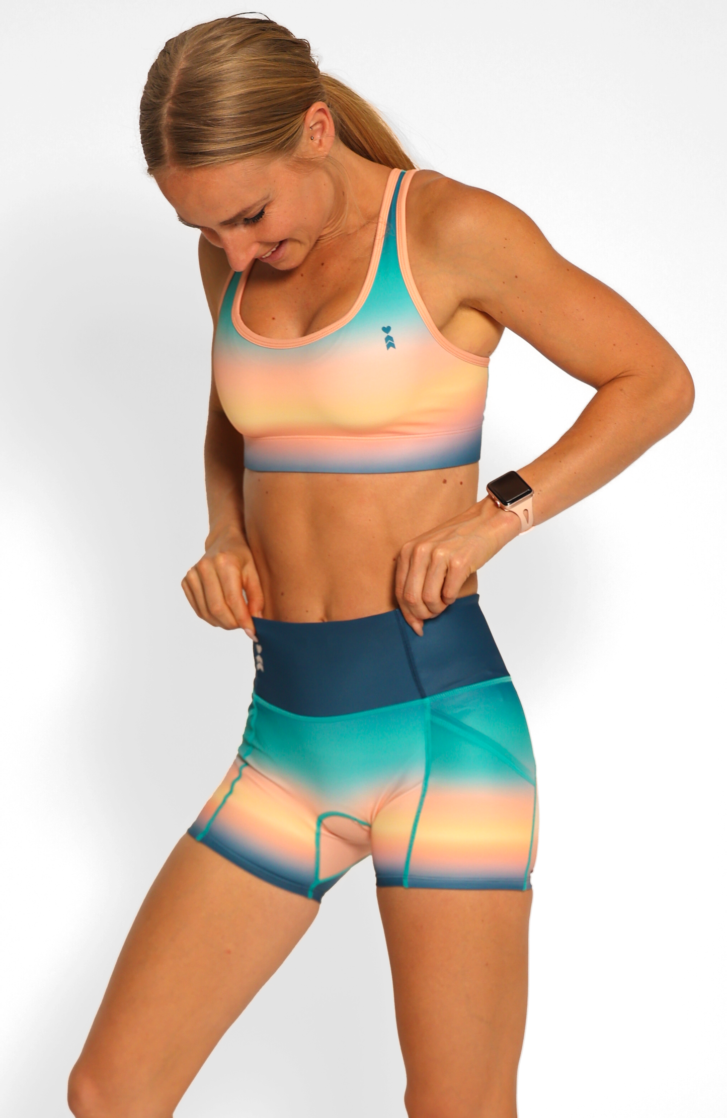 Coeur Sports Sports Bra Solar Flare Pocket Sports Bra