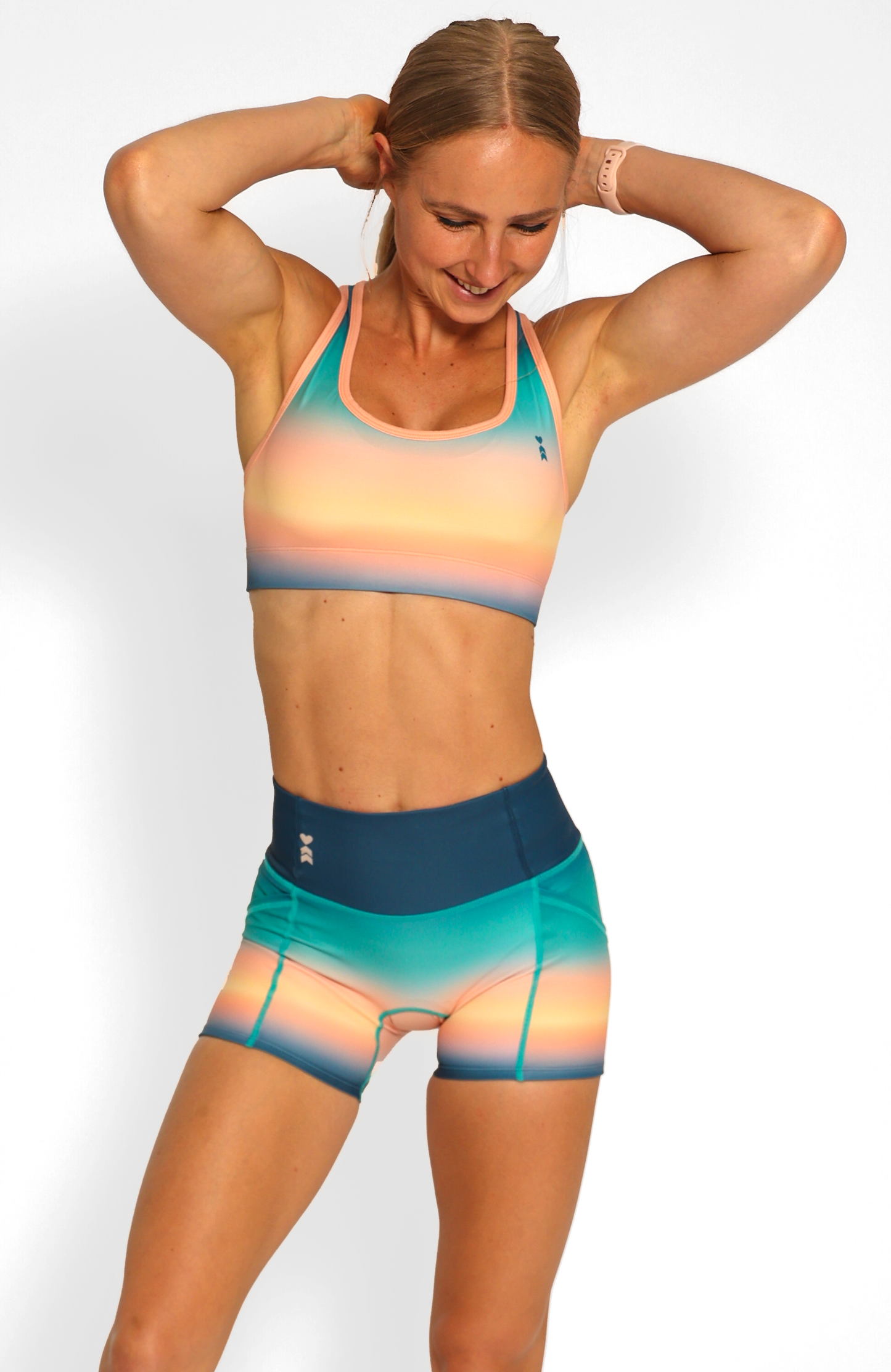 Coeur Sports Sports Bra Solar Flare Pocket Sports Bra