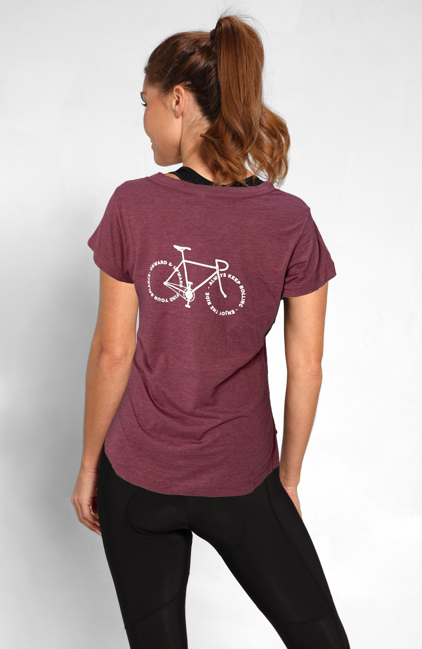 Coeur Sports Tank Enjoy The Ride Tee