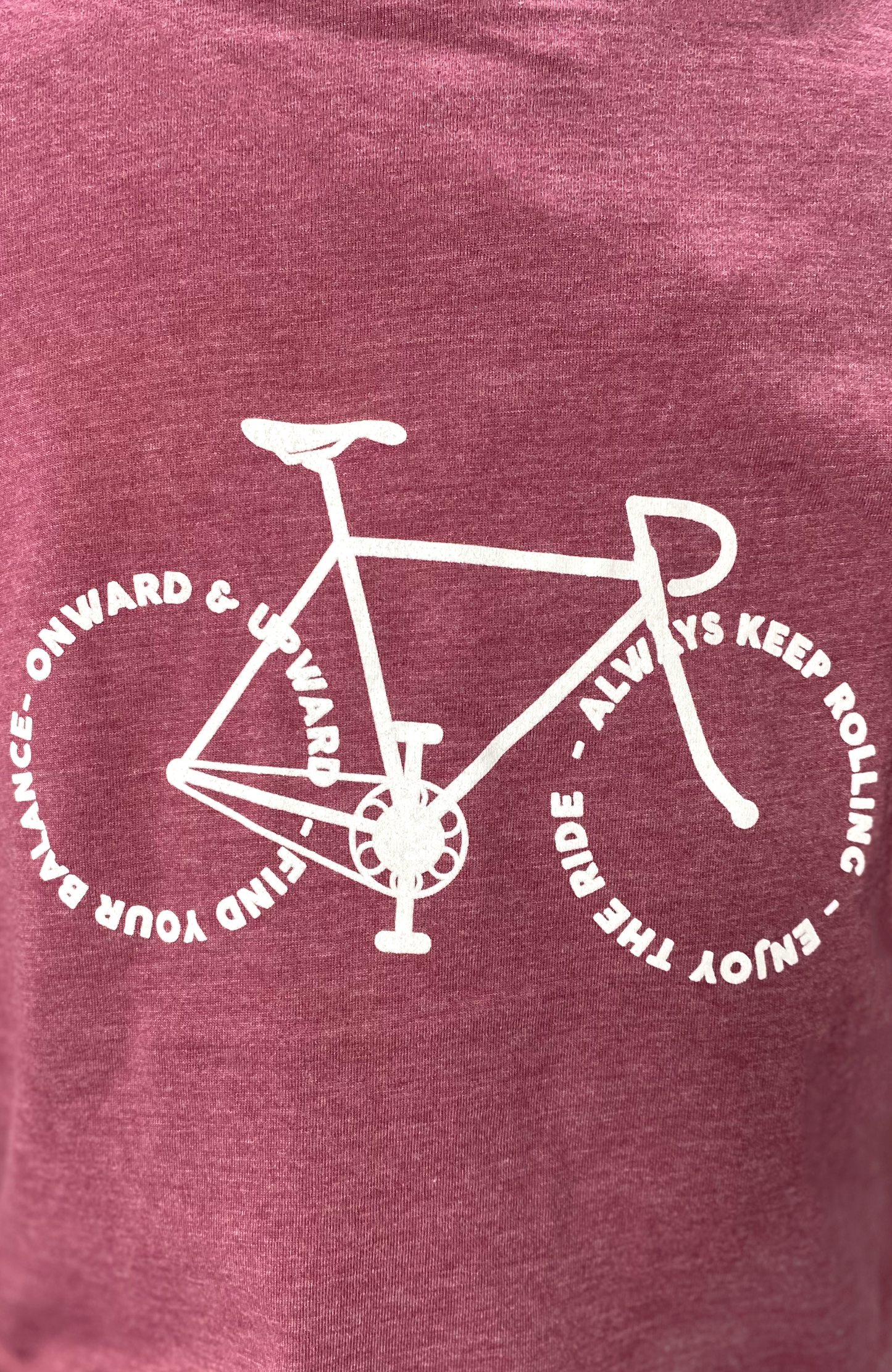 Coeur Sports Tank Enjoy The Ride Tee