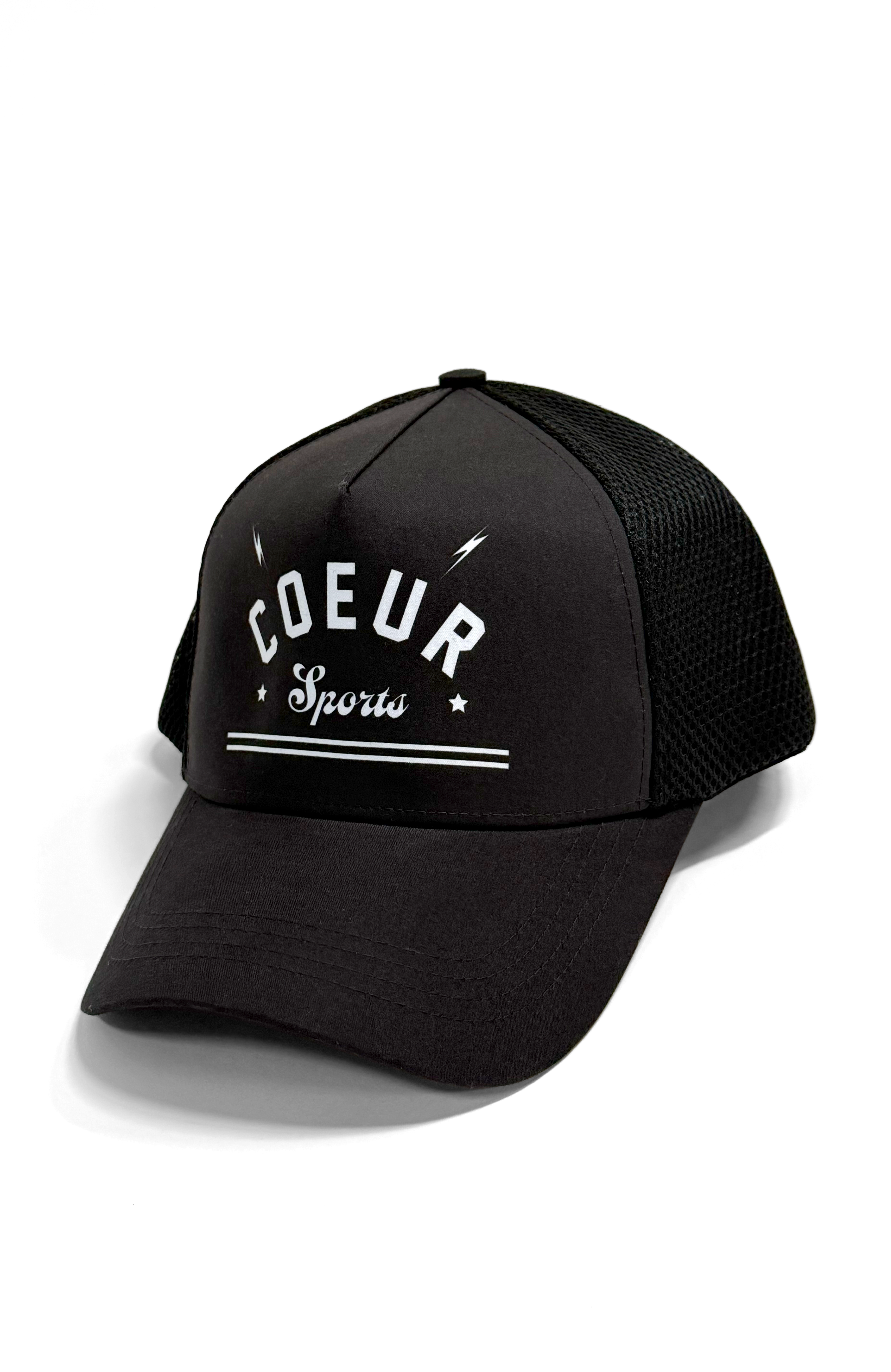 Coeur Sports Trucker Hat ONE SIZE / Black Coeur Mesh Trucker