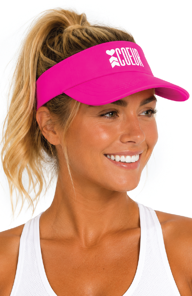 Coeur Sports Visor ONE SIZE Technical Visor in Aloha 26
