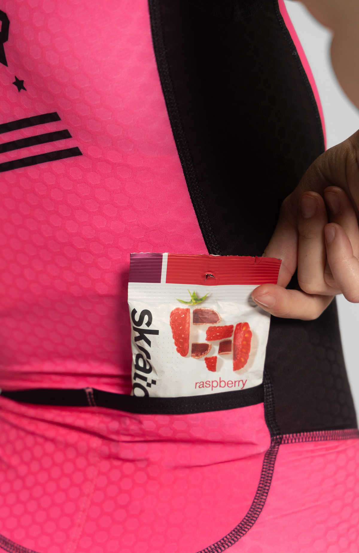 Coeur Sports Zele sleeved tri suit Zele Sleeved Triathlon Speedsuit in Pink Signature