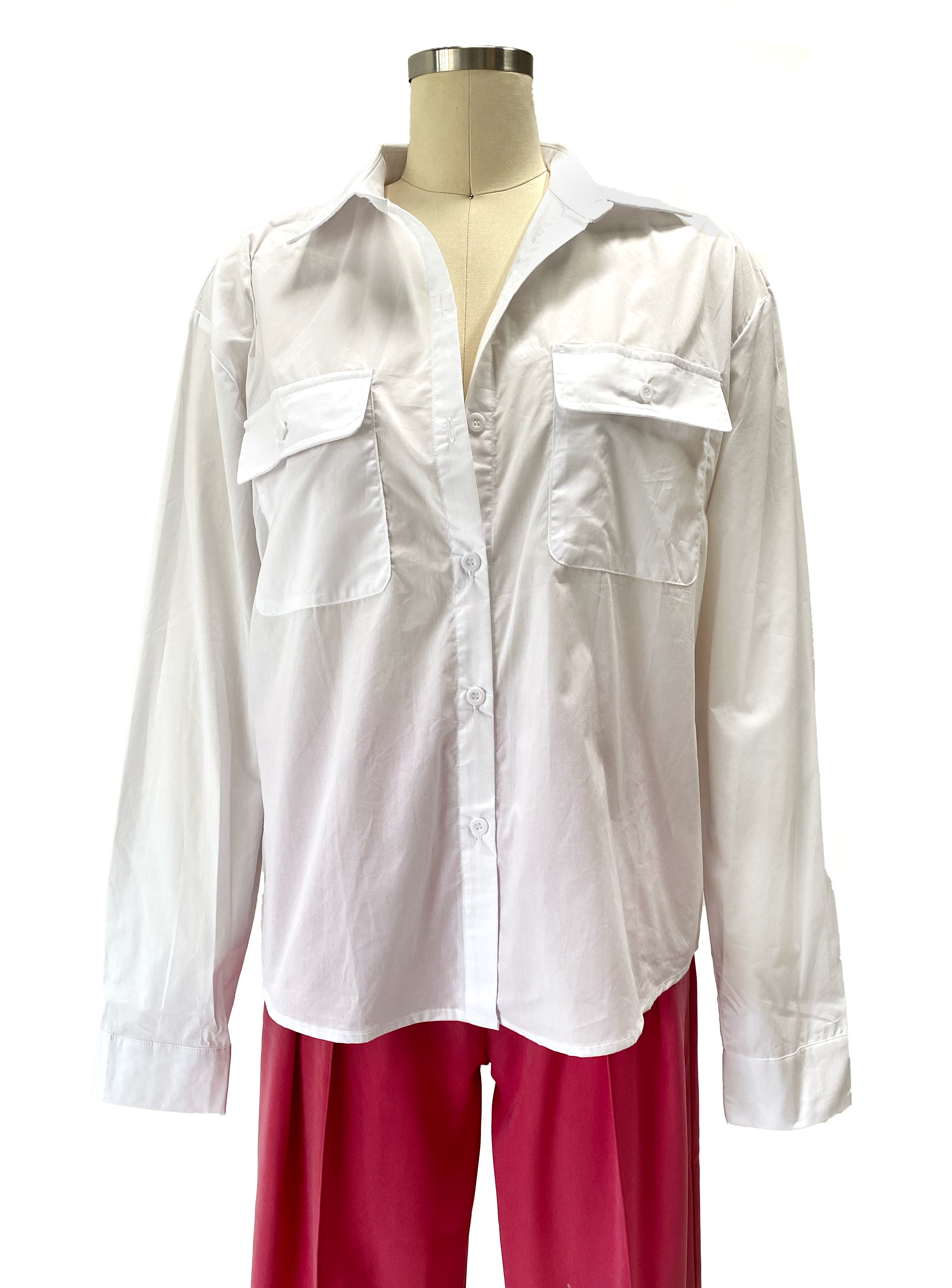 Nuzzle Clothing Shirts & Tops Crisp White Buttondown