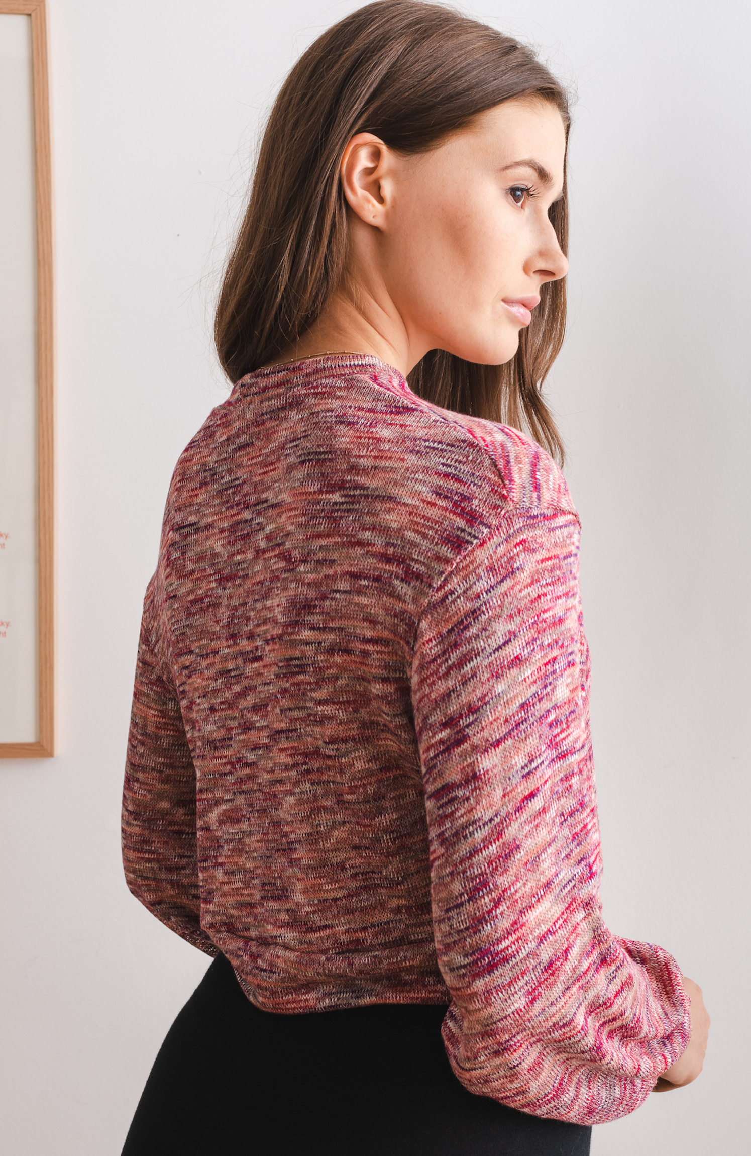 Nuzzle Clothing Snuggle Sweater - Berry