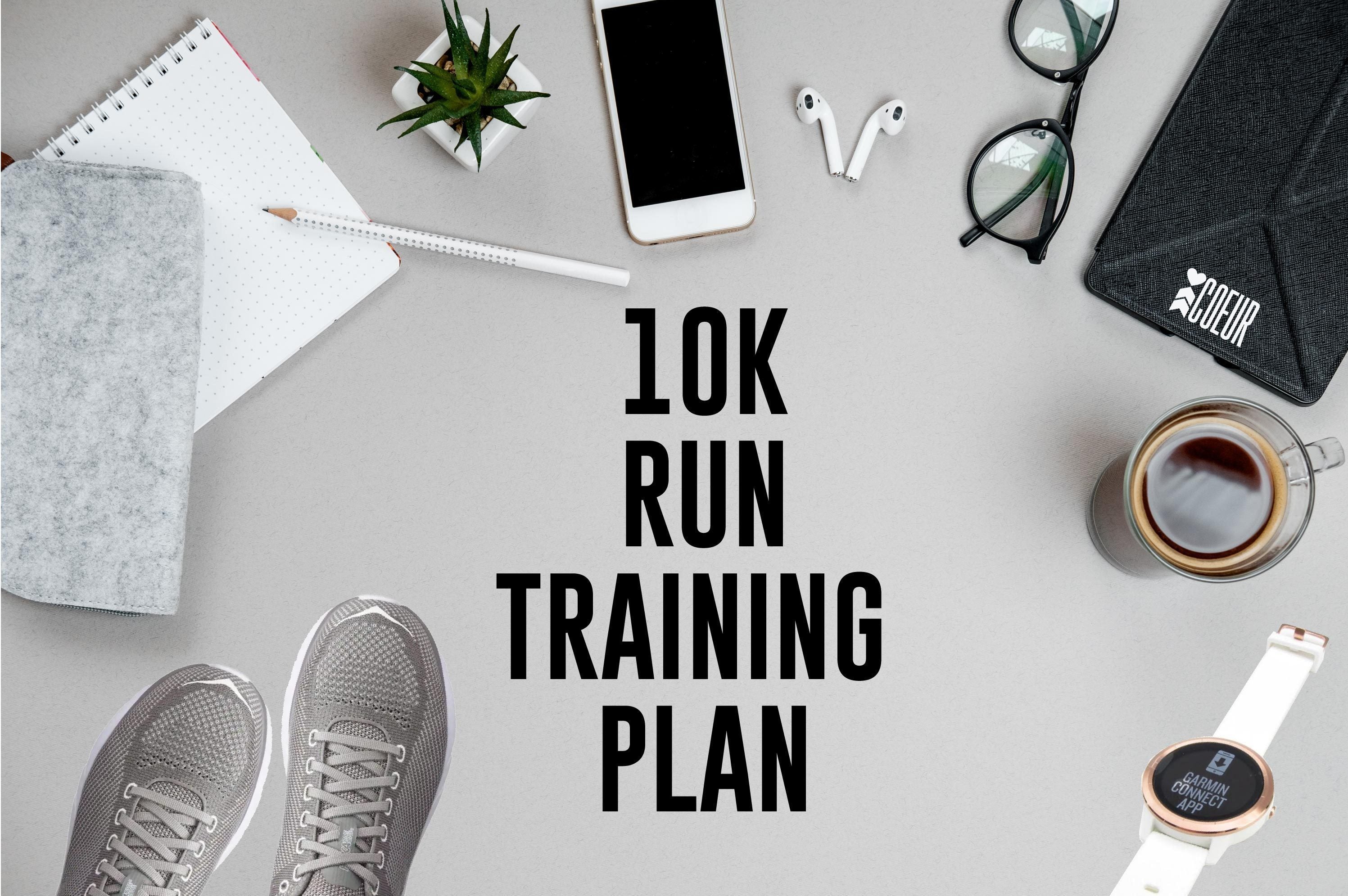 Coeur Sports Accessories Free 10K Run Training Plan