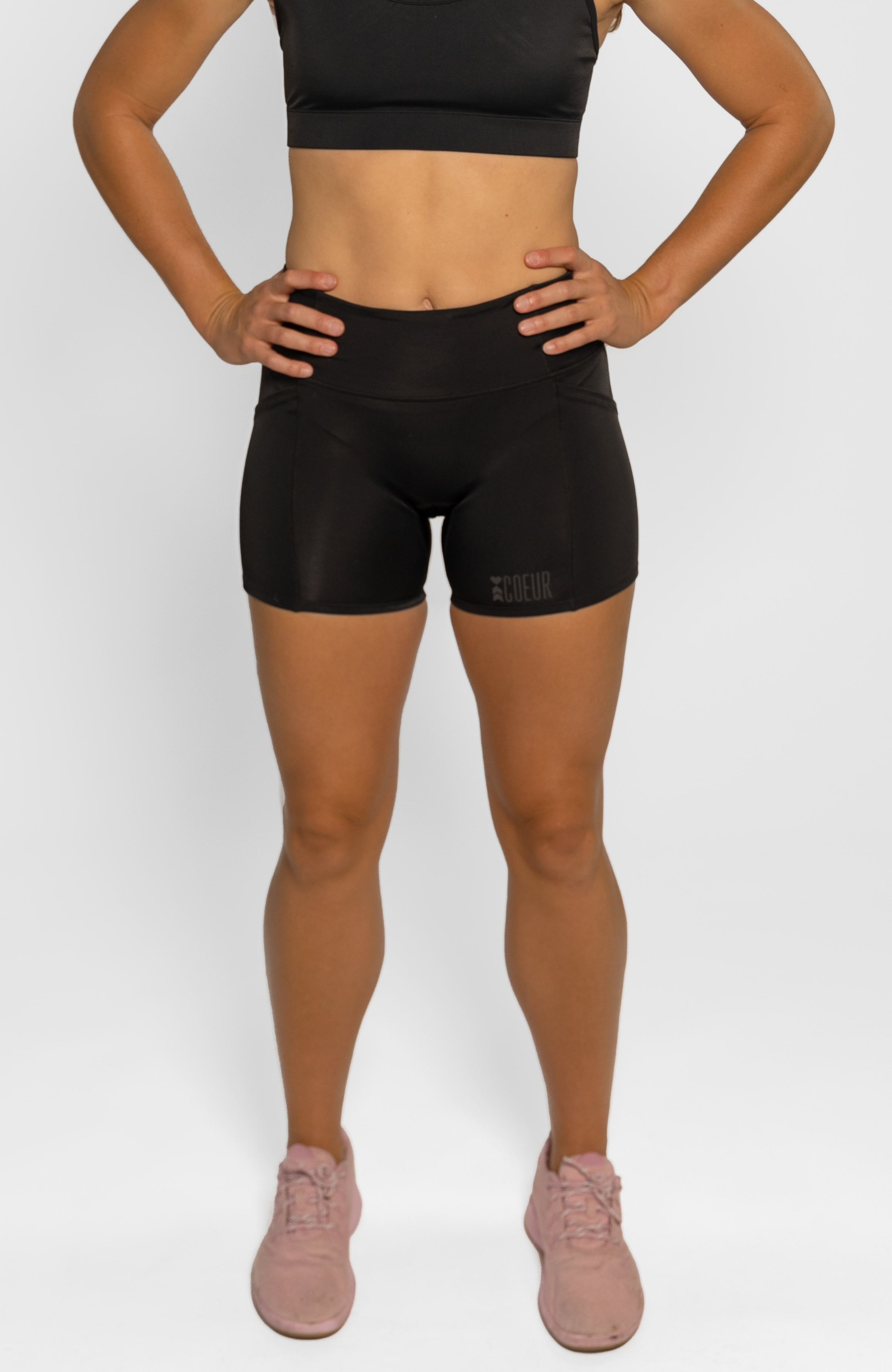 Little Black 3 Fitted Run Shorts – Coeur Sports