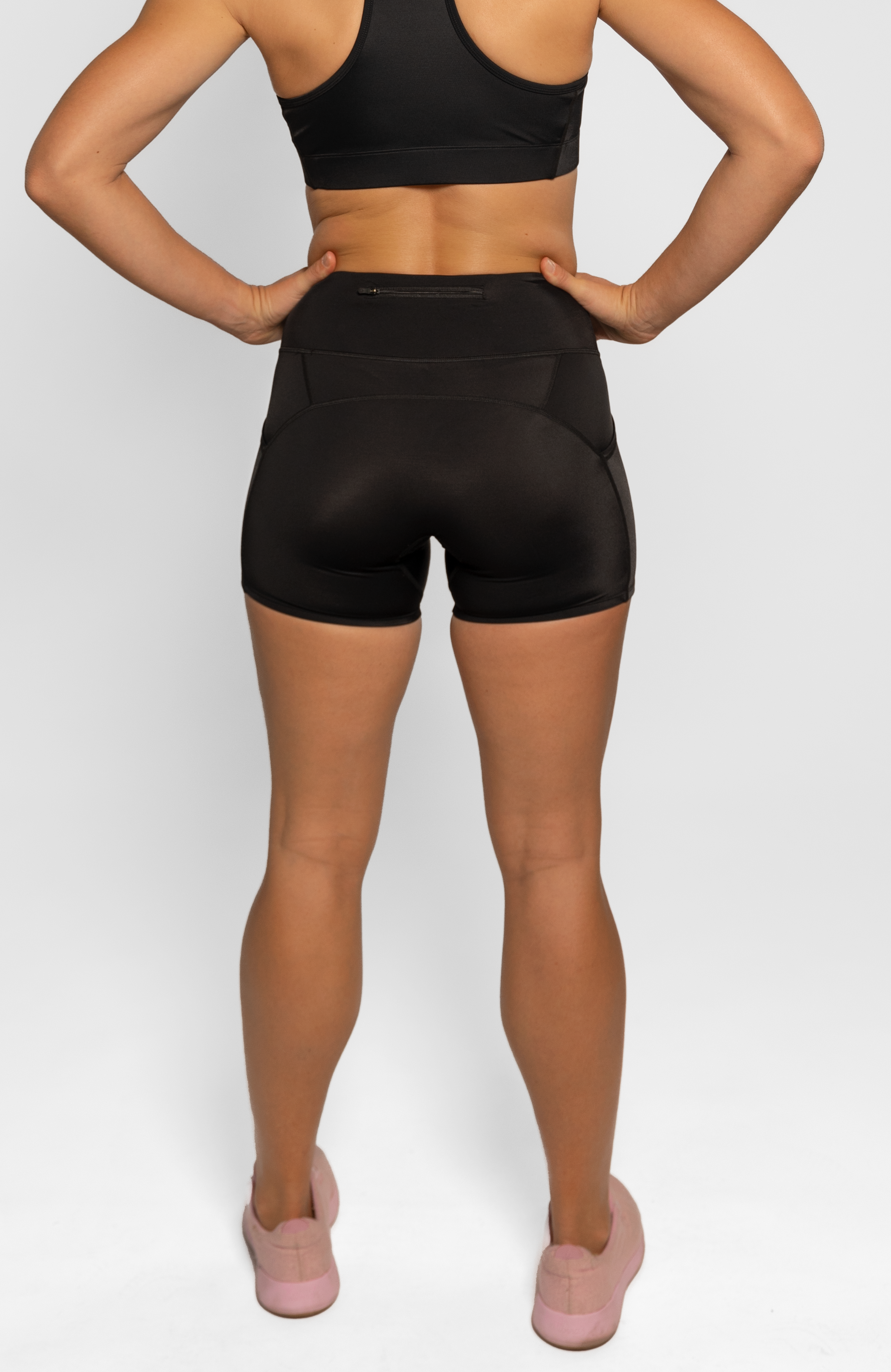 Coeur Sports 3 inch fitted run short Little Black 3" Fitted Run Shorts