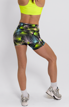 Coeur Sports 5 inch fitted run short 3" Fitted Run Shorts in Palm Party