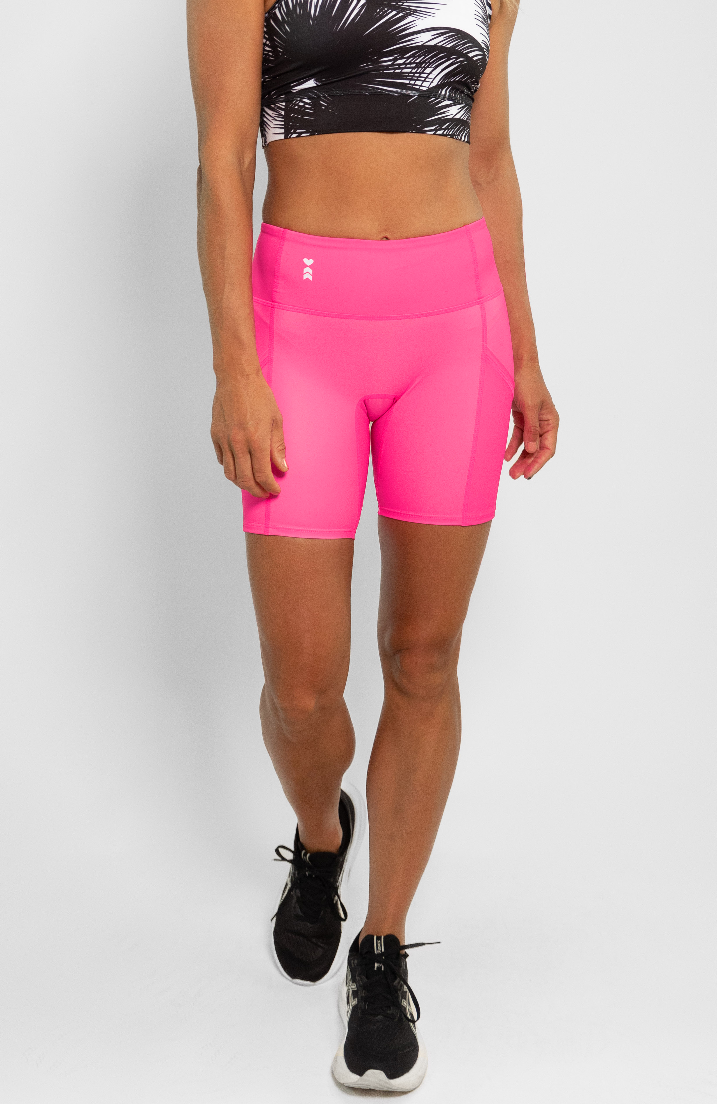 Coeur Sports 5 inch fitted run short 5" Fitted Run Shorts in Aloha 26