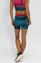 Coeur Sports 5 inch fitted run short 5" Fitted Run Shorts in Bougainvillea
