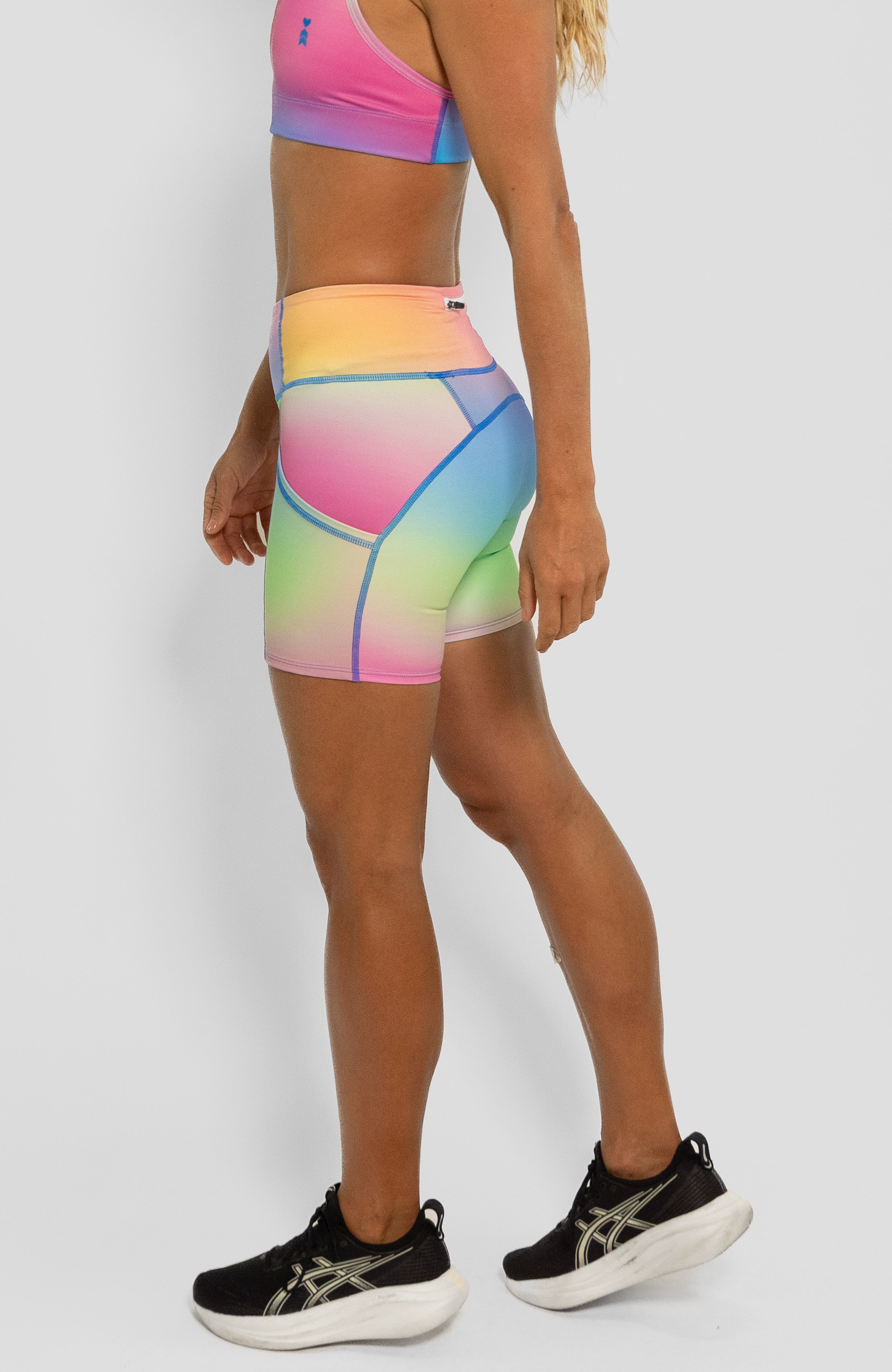 Coeur Sports 5 inch fitted run short 5" Fitted Run Shorts in Euphoria