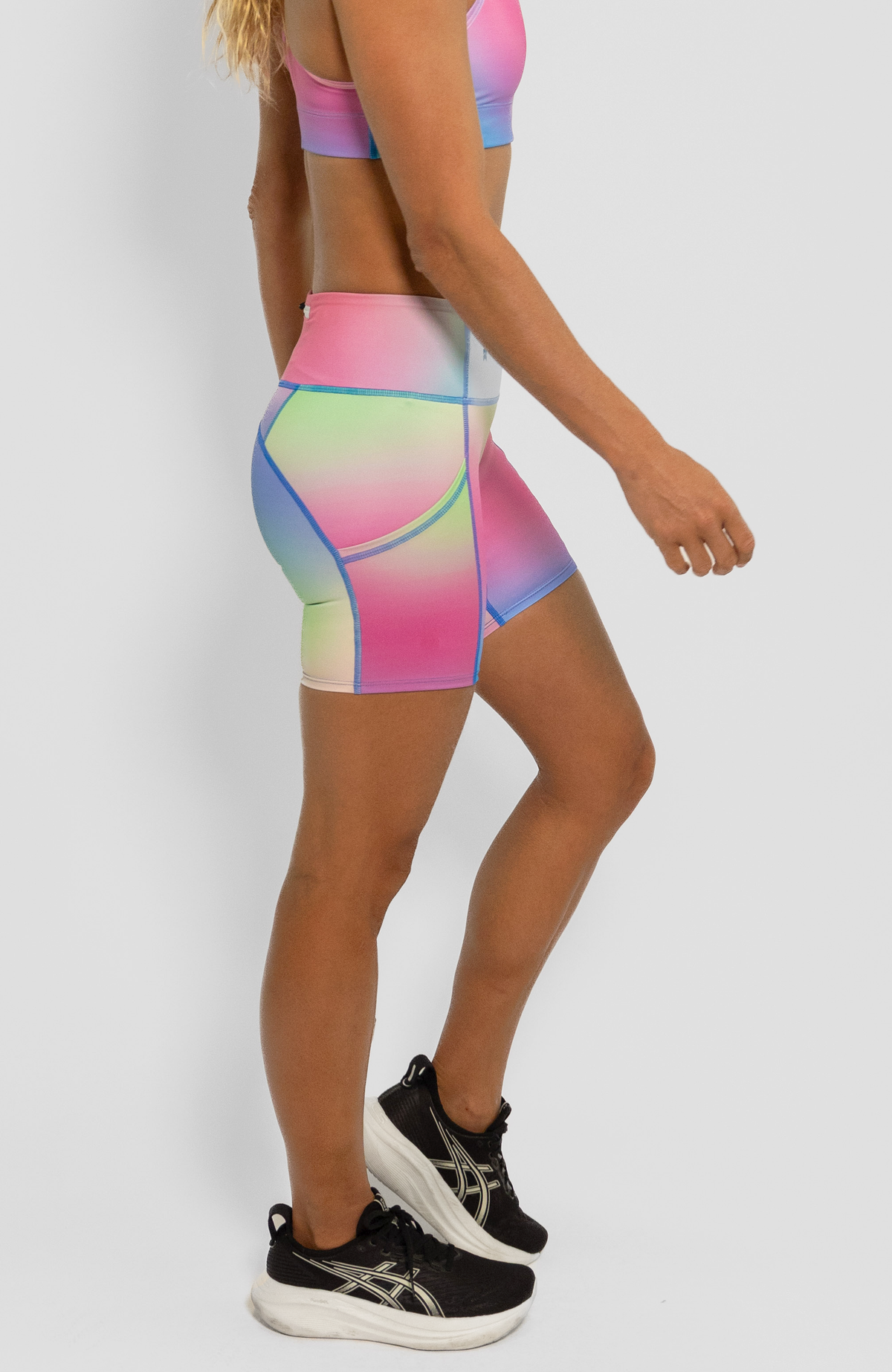 Coeur Sports 5 inch fitted run short 5" Fitted Run Shorts in Euphoria