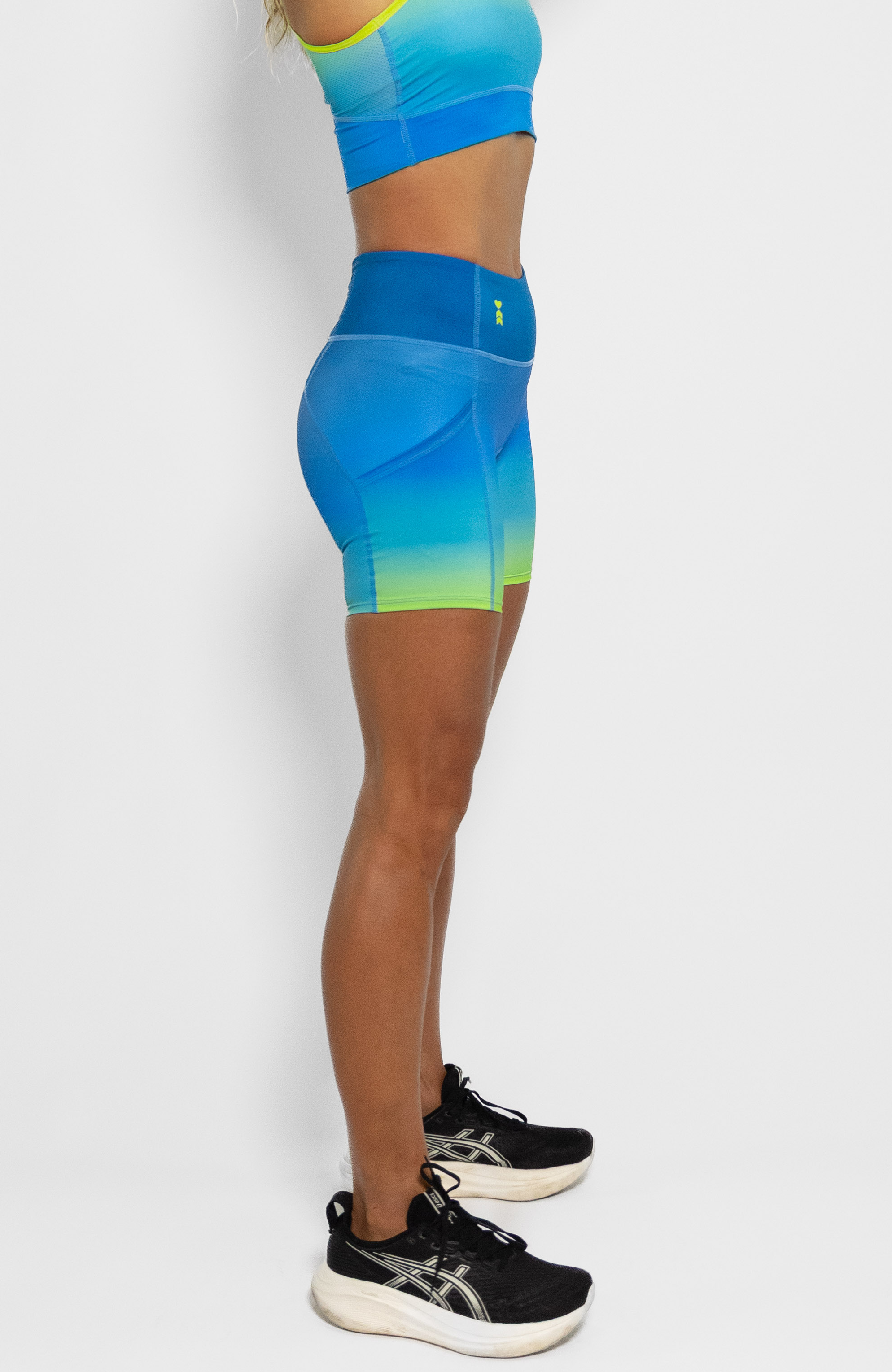 Coeur Sports 5 inch fitted run short 5" Fitted Run Shorts in Nice 26