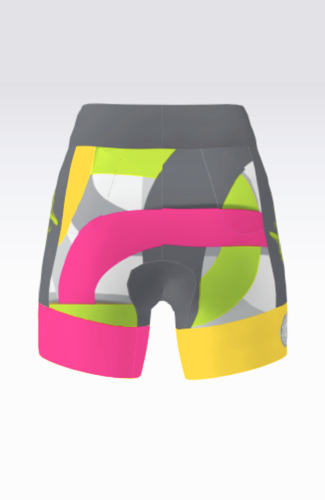 Coeur Sports 5 inch Powerband Tri Short PRESALE: Women's 5" Triathlon Short in Velo Club 25